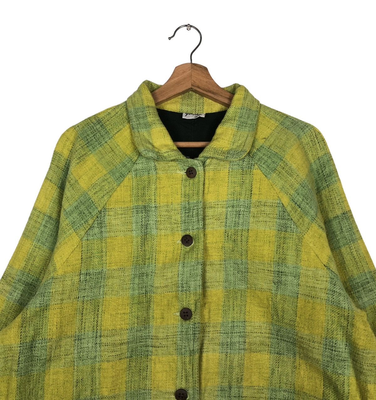 Japanese Brand 🔥VINTAGE CHORE JACKET YOKOHAMA MOTOMACHI TARTAN DESIGN Size US M / EU 48-50 / 2 - 3 Thumbnail