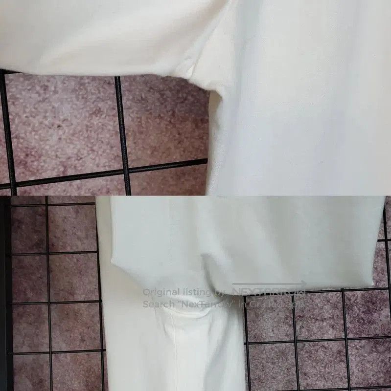Dior Dior White Cotton Casual Pants for Women . Size 23" - 5 Thumbnail