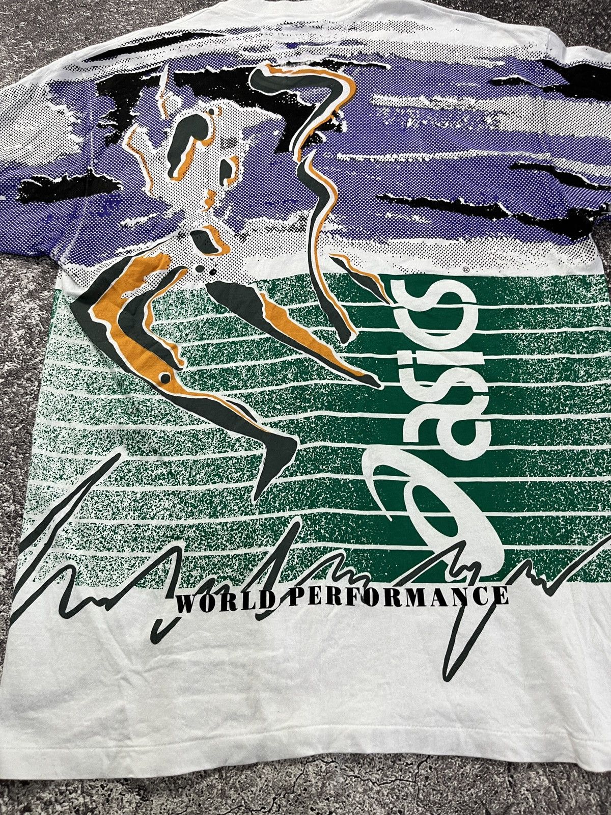 Asics Asics vintage aop tshirt Size US M / EU 48-50 / 2 - 9 Thumbnail