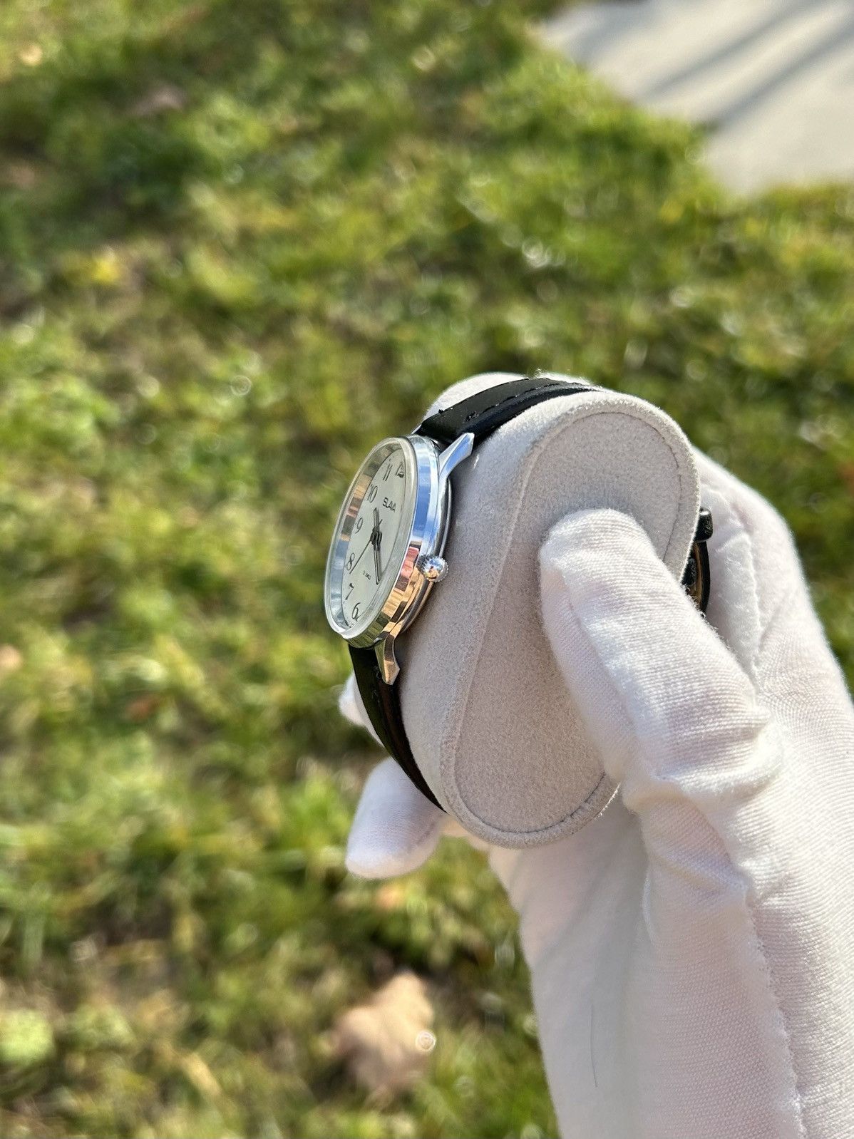 Vintage Vintage Watch Slava Made in USSR Soviet Mechanical 1980s Size ONE SIZE - 7 Thumbnail