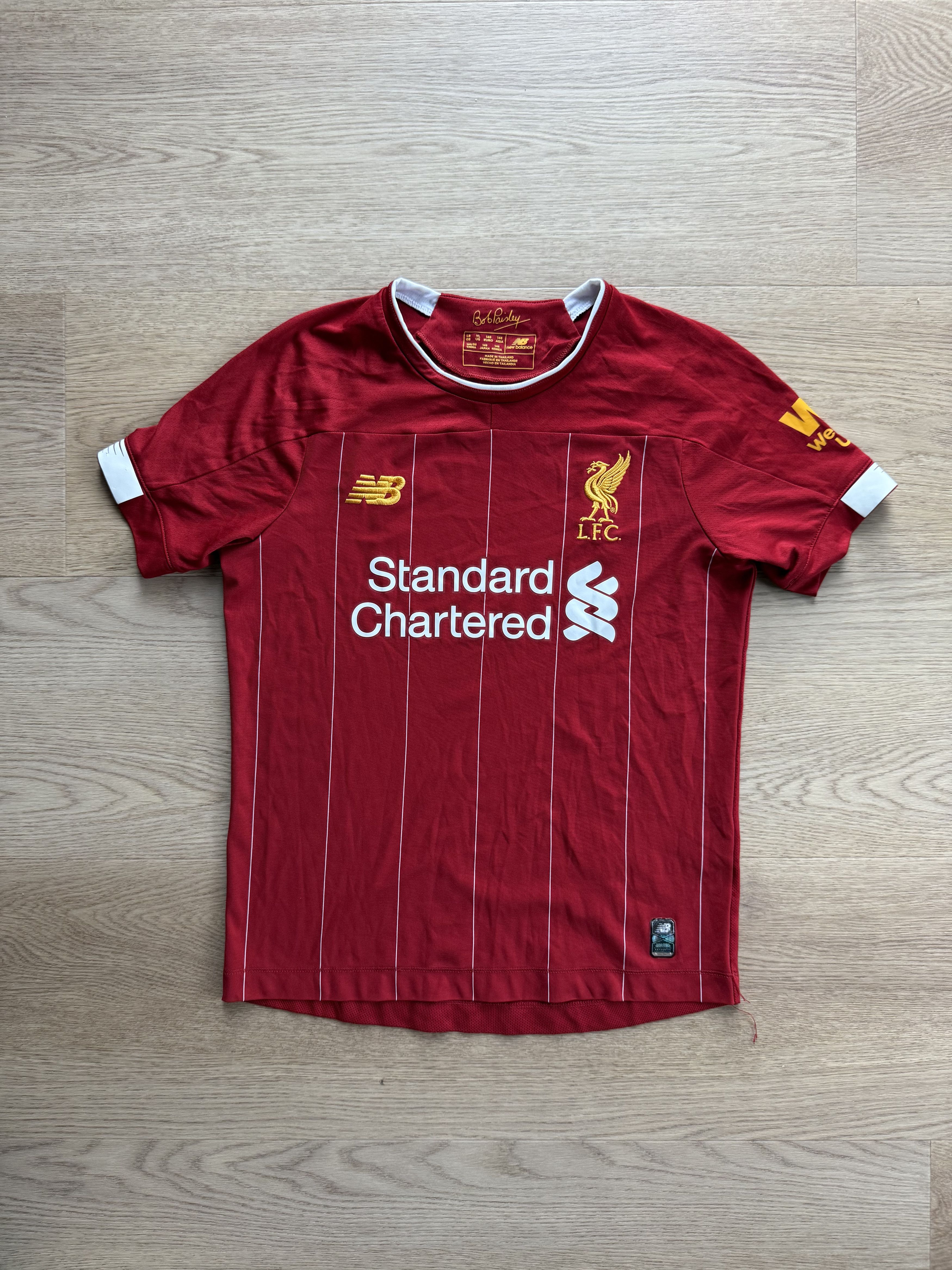 New Balance Liverpool New Balance 2019 Football Soccer Jersey Youth L Size US XS / EU 42 / 0 - 1 Thumbnail