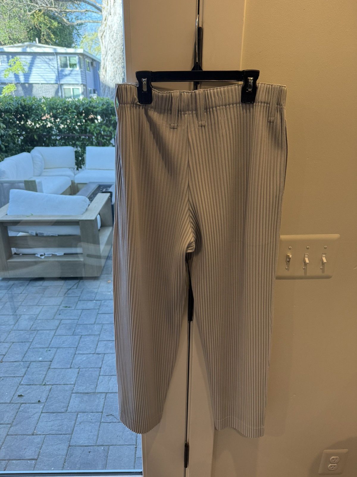 Homme Plisse Issey Miyake HOMME PLISSÉ ISSEY MIYAKE BASICS PANT Size US 30 / EU 46 - 6 Thumbnail