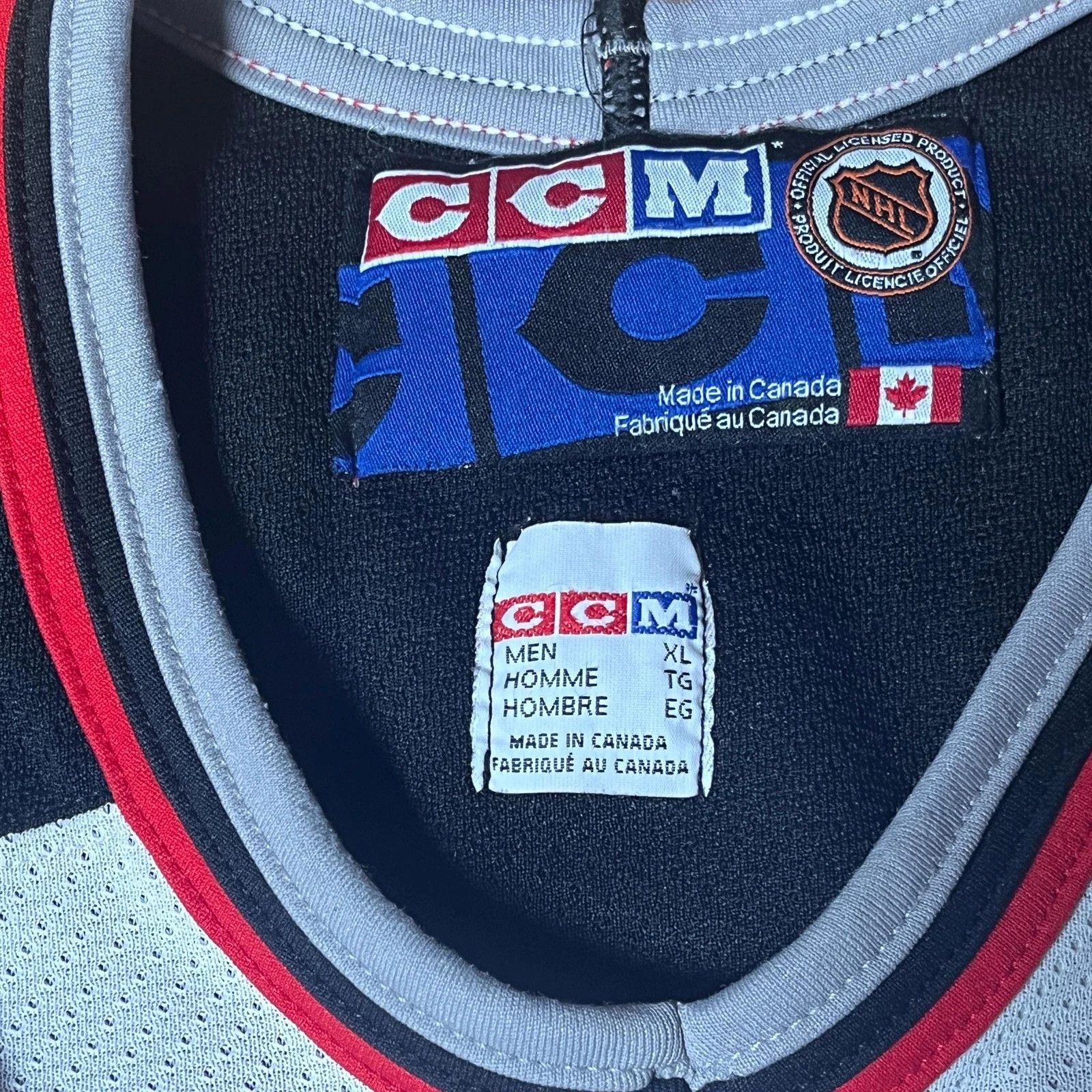 Ccm Buffalo Sabres CCM Goathead Jersey 90s XL Size US XL / EU 56 / 4 - 3 Thumbnail