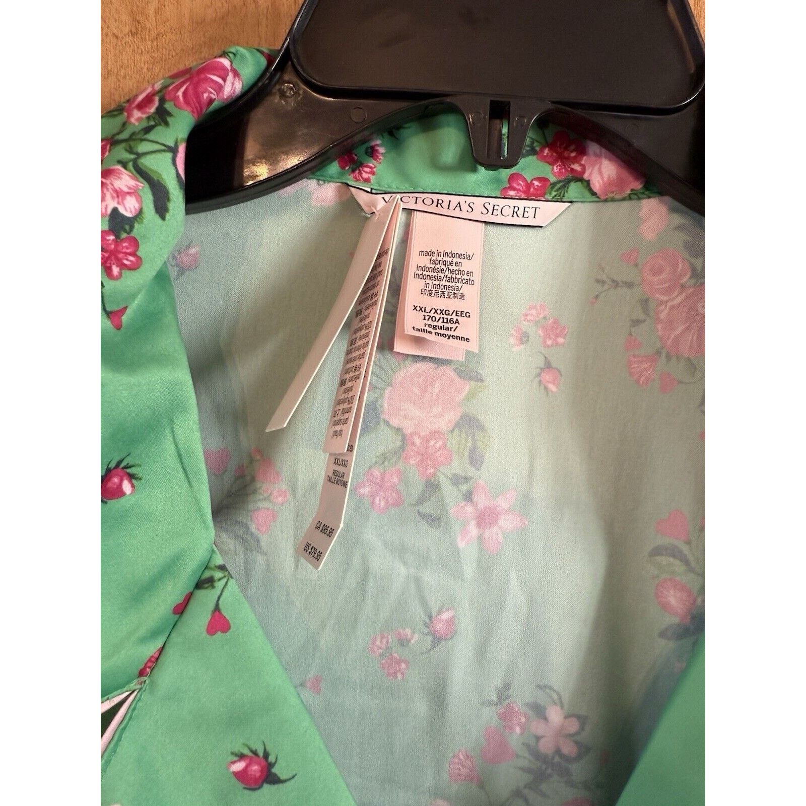 Victoria's Secret NWT Victoria’s Secret Pajama Top XXL Size ONE SIZE - 2 Thumbnail
