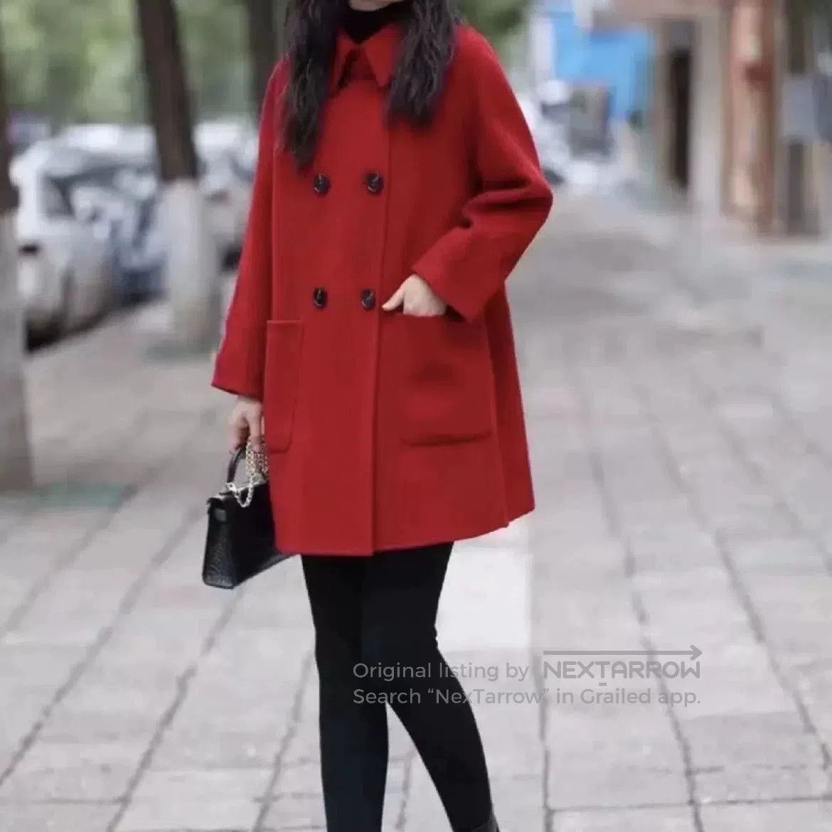Miu Miu Miu Miu Red Coat. Size S / US 4 / IT 40 - 1 Thumbnail