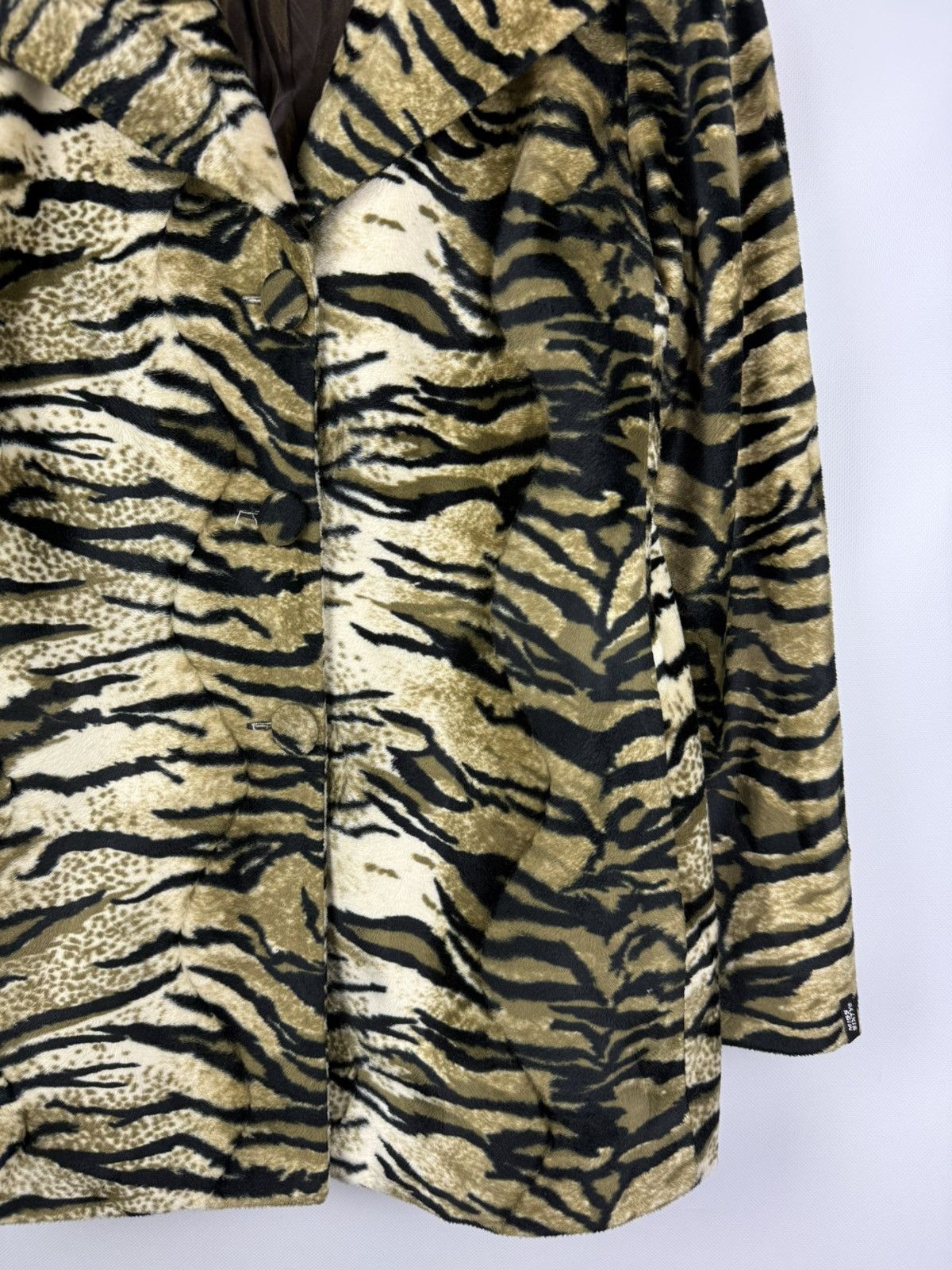 Miss Sixty × Vintage Miss Sixty Vintage Y2K Ladies Leopard Pattern Coat Jacket Size L / US 10 / IT 46 - 6 Thumbnail