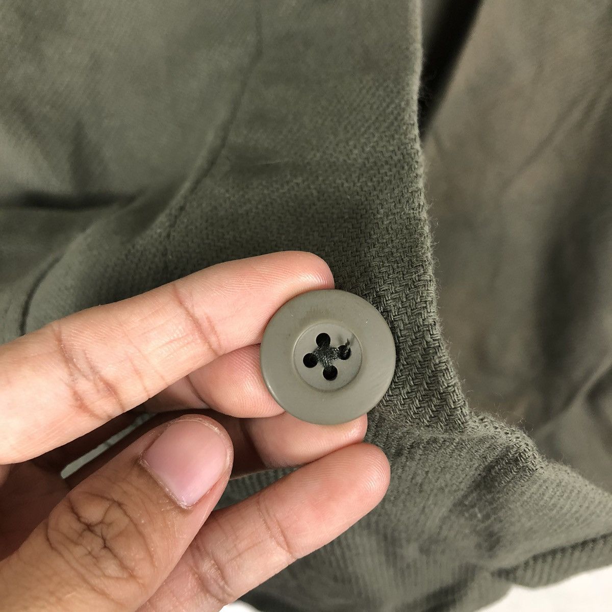 Japanese Brand 🔥Vintage Converse All Star Chore Jacket Military Design Size US L / EU 52-54 / 3 - 16 Thumbnail
