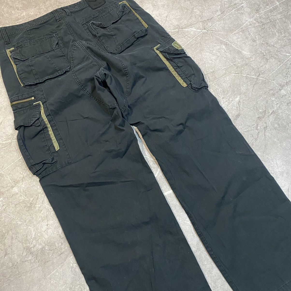 Oakley × Vintage VINTAGE OAKLEY CARGO PANTS FADED 00s Size US 34 / EU 50 - 4 Thumbnail
