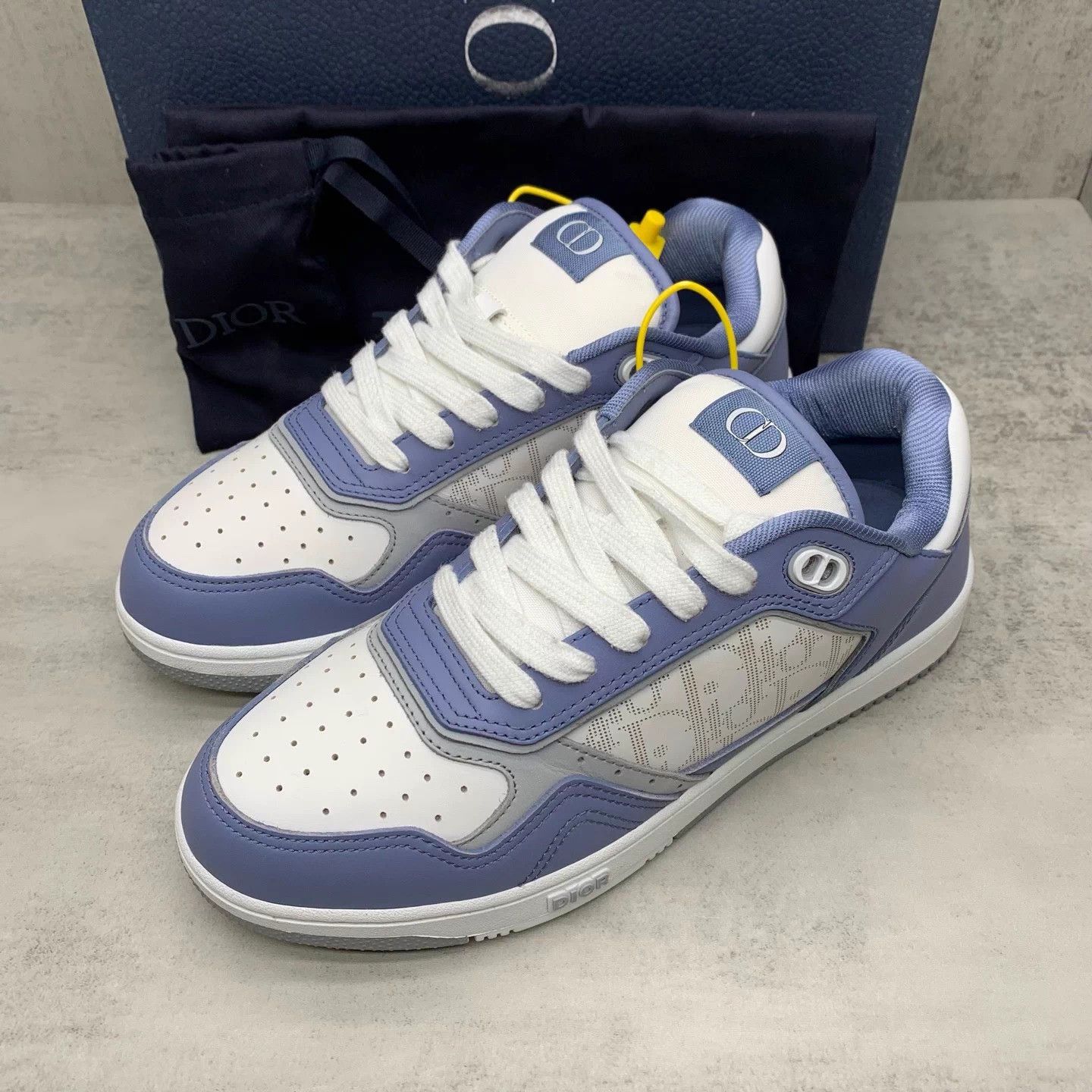 Dior DIOR B27 Blue Low-Top 40 Size US 9 / IT 39 - 1 Thumbnail