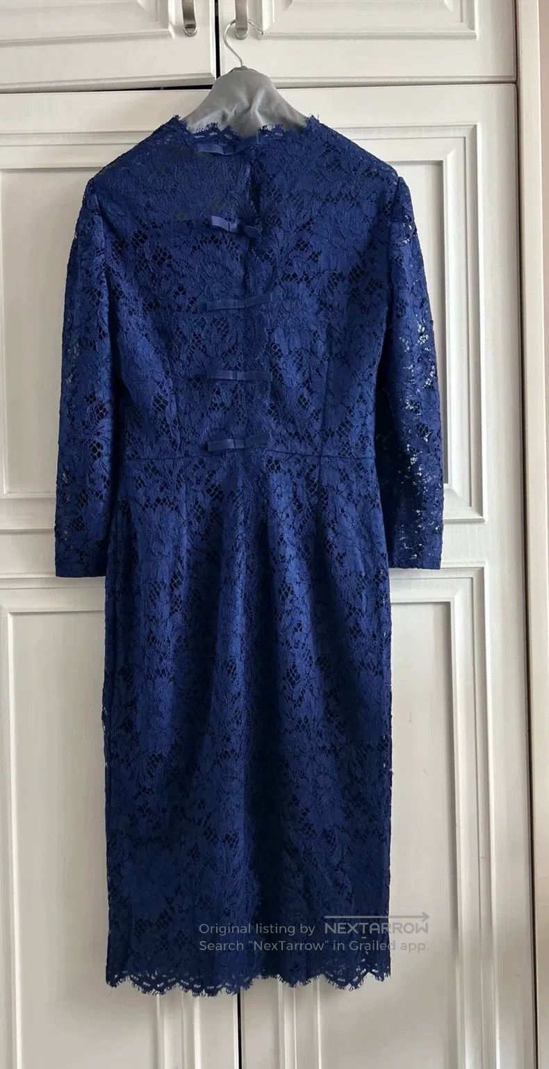 Valentino Valentino Classic blue lace skirt Size S / US 4 / IT 40 - 3 Thumbnail