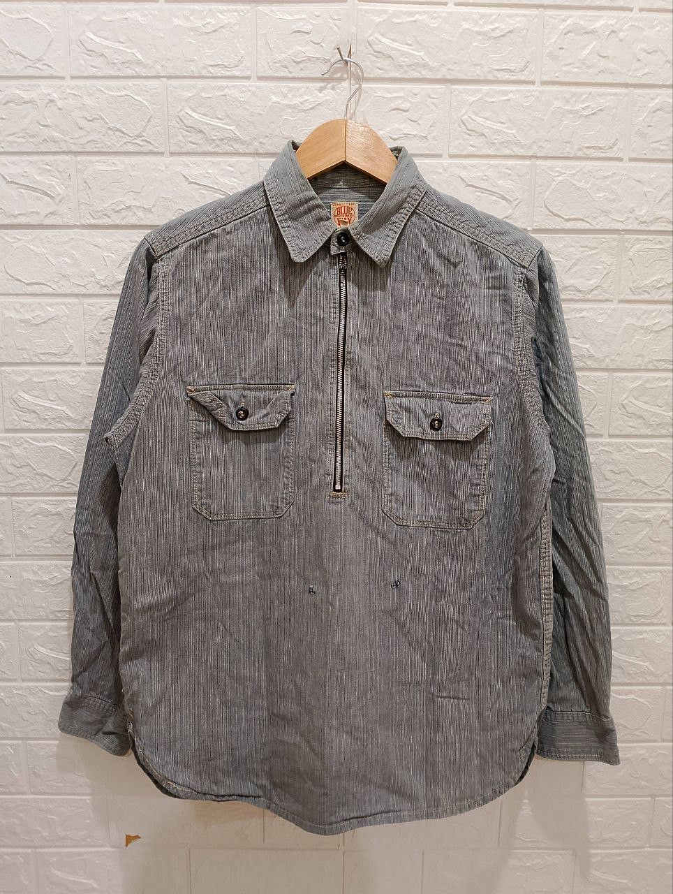Streetwear × Union Made × Vintage Vintage UNION MADE BLUE WAY Half 