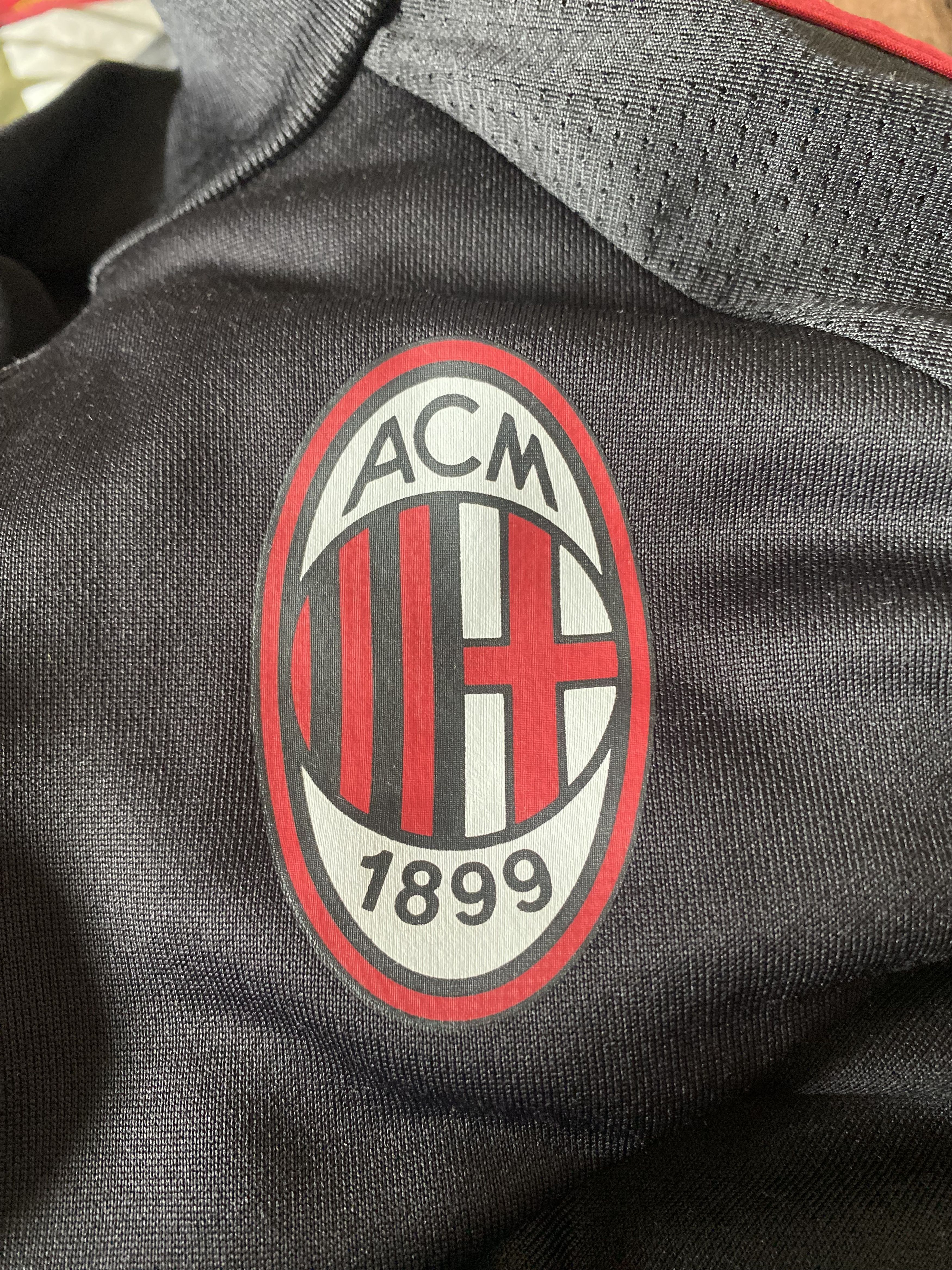 Adidas AC MILAN training sweatshirt adidas 2014 - 2015 XS - UNIQUE Size US XS / EU 42 / 0 - 3 Thumbnail