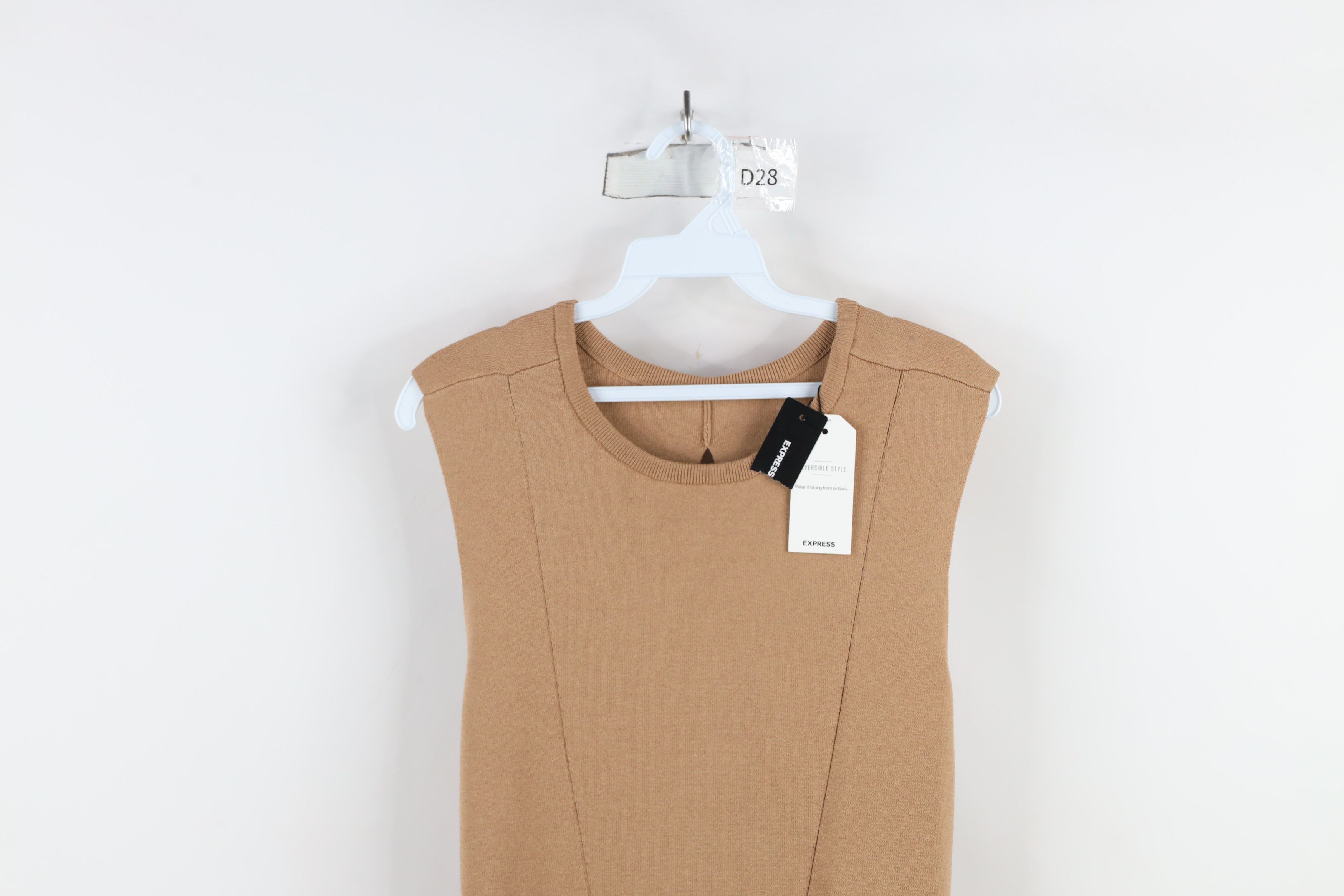 Express New Express Reversible Style Knit Full Length Sweater Dress Size XL / US 12-14 / IT 48-50 - 2 Thumbnail