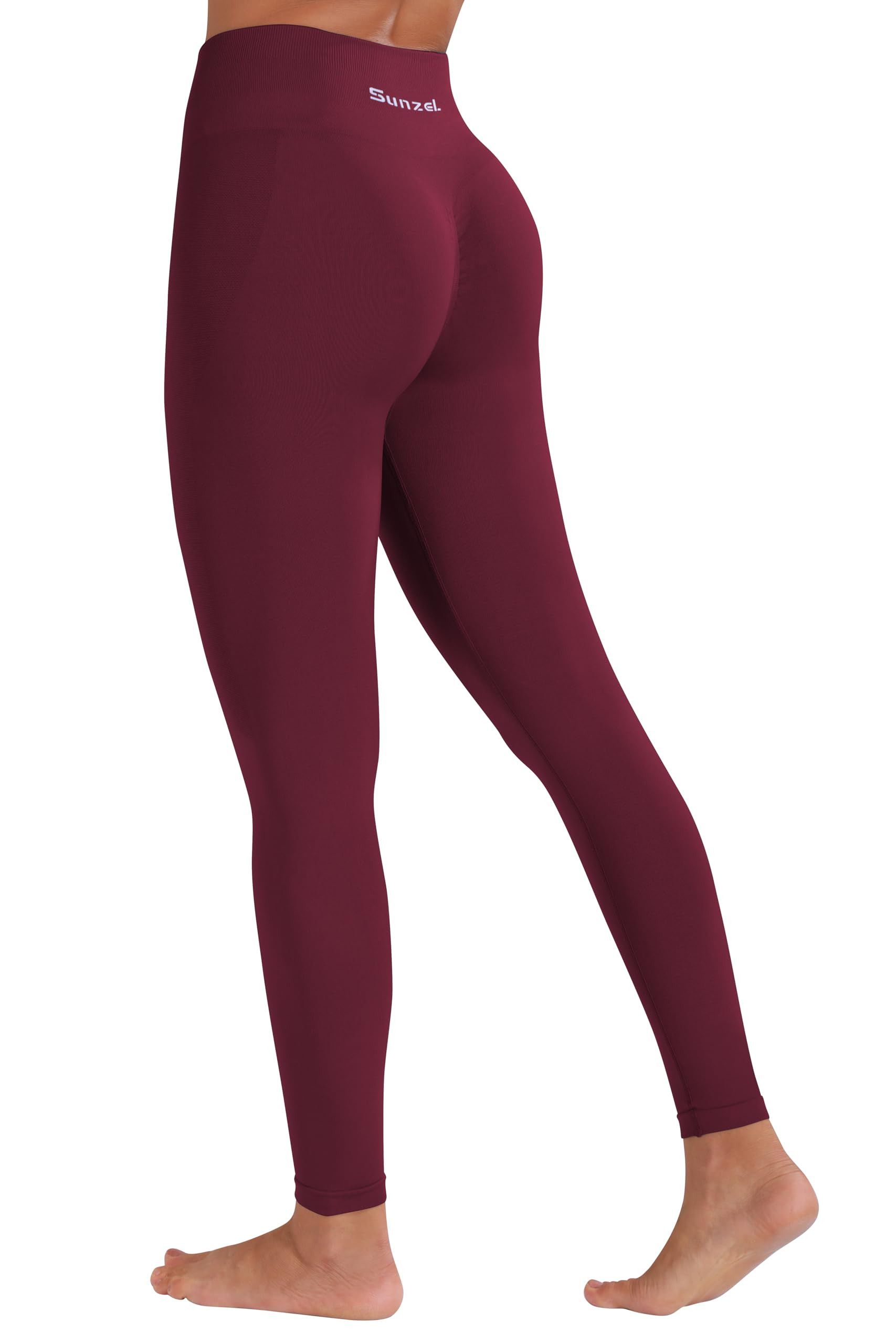 Other Women High Waisted Seamless Workout Leggings Gym Yoga Pants Size 35" - 2 Thumbnail