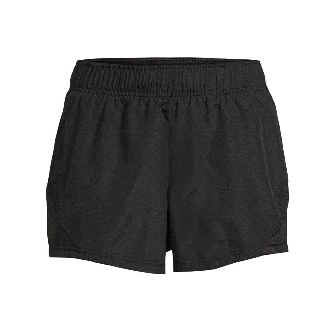 Athletic Works Womens Core Running Shorts Black Soot Lightweight Activewear Size 42" / US 20 - 5 Thumbnail