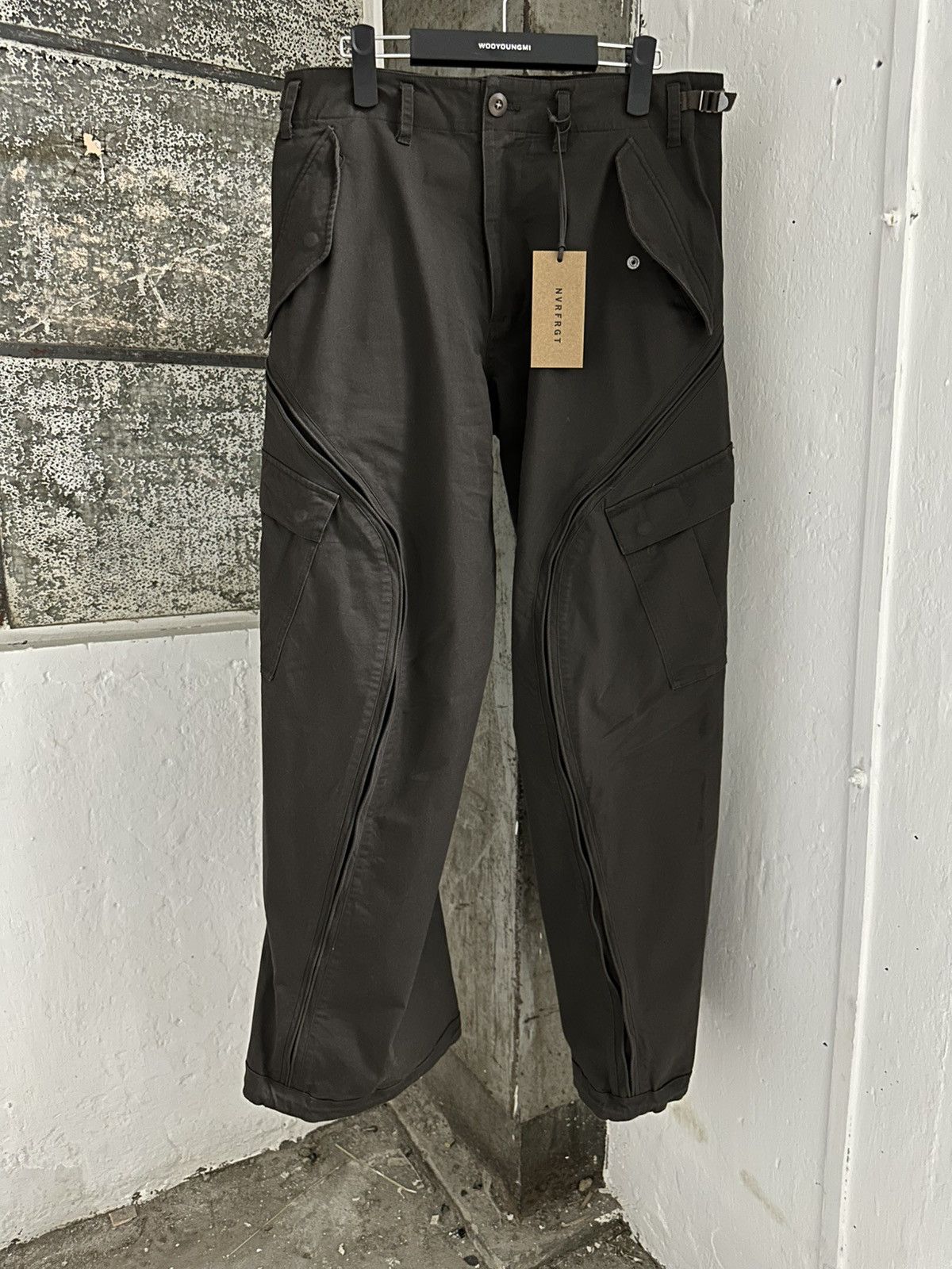 Other Nvrfrgt 3D cut brown cargo pants Size US 33 - 2 Thumbnail