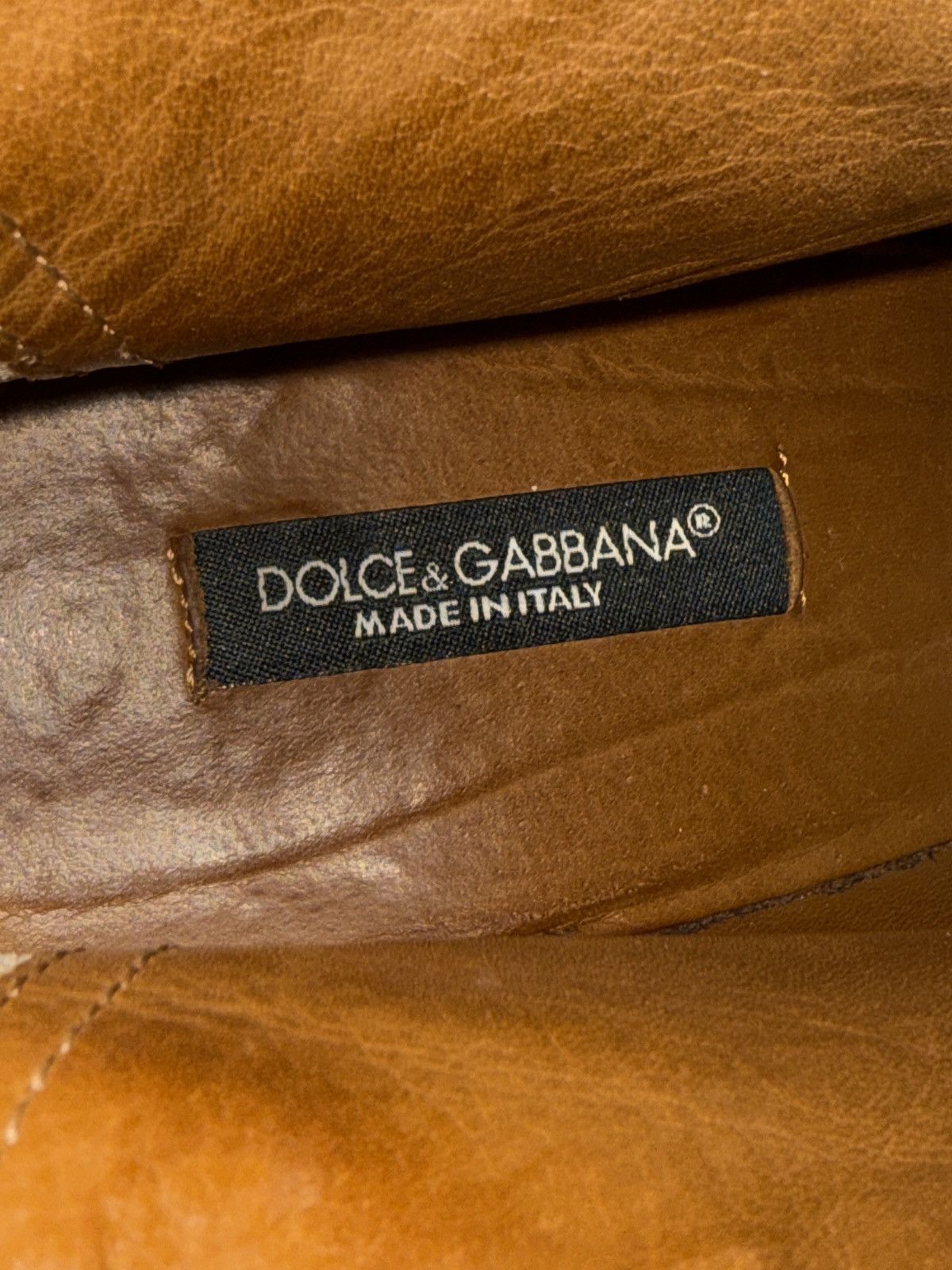 Dolce & Gabbana Dolce&Gabbana Leather Boots Size US 8 / IT 38 - 13 Thumbnail