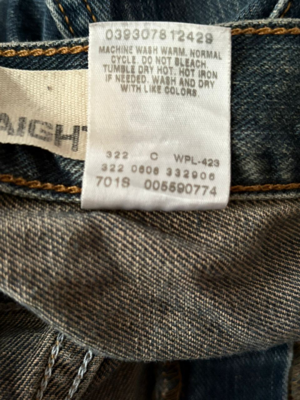 Levi's Vintage Levi's 559 Blue Faded Washed Relaxed Straight Jeans Size US 40 / EU 56 - 21 Thumbnail