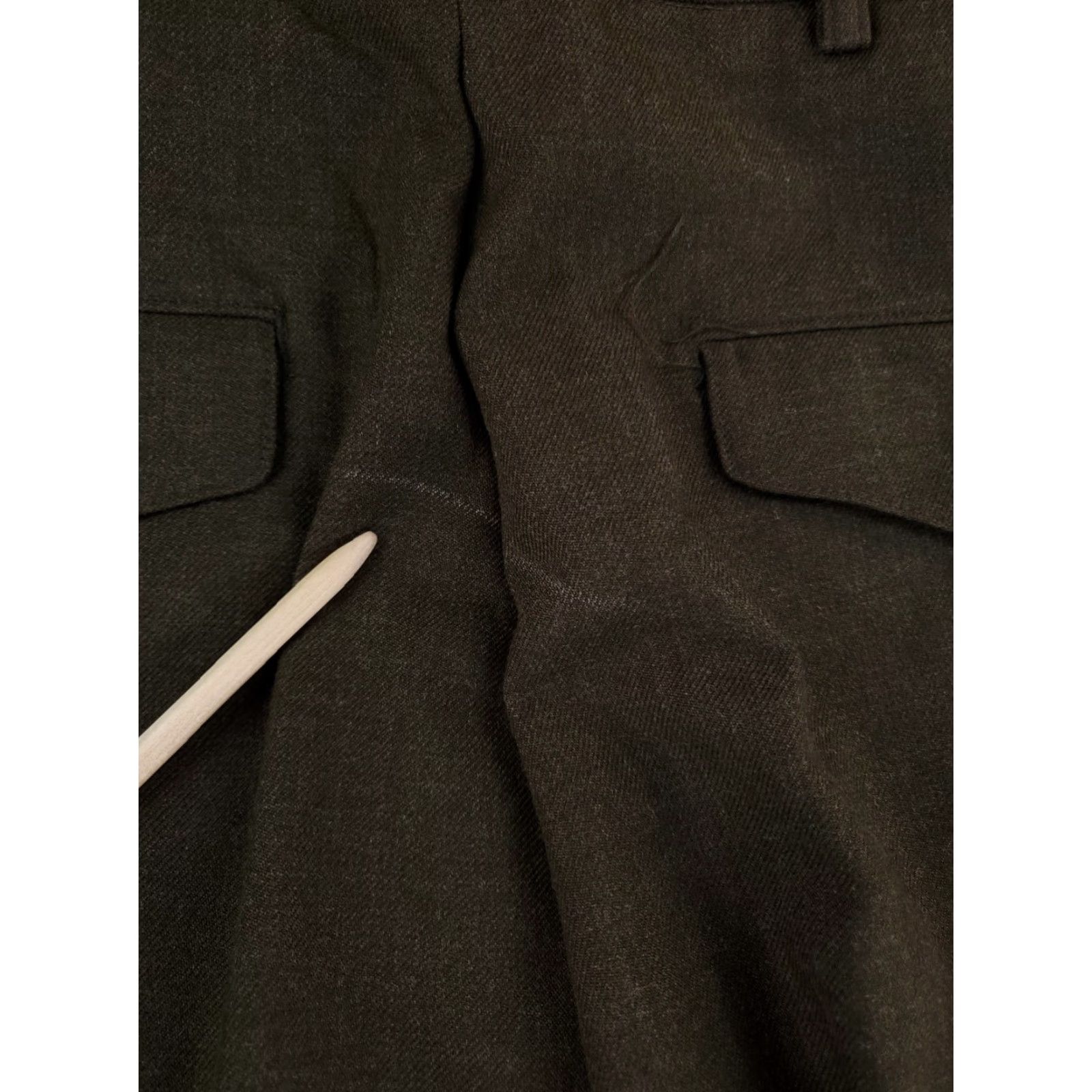 Vintage VINTAGE US Military 70s 100% Wool Trousers Green Mens 32 XL 30 x 34.5 Inseam Chino/Workwear Size US 30 / EU 46 - 5 Thumbnail