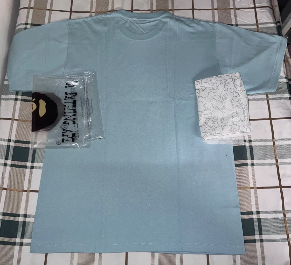 Bape BAPE OG Nigo era sky blue short-sleeve tee Size US XL / EU 56 / 4 - 6 Thumbnail