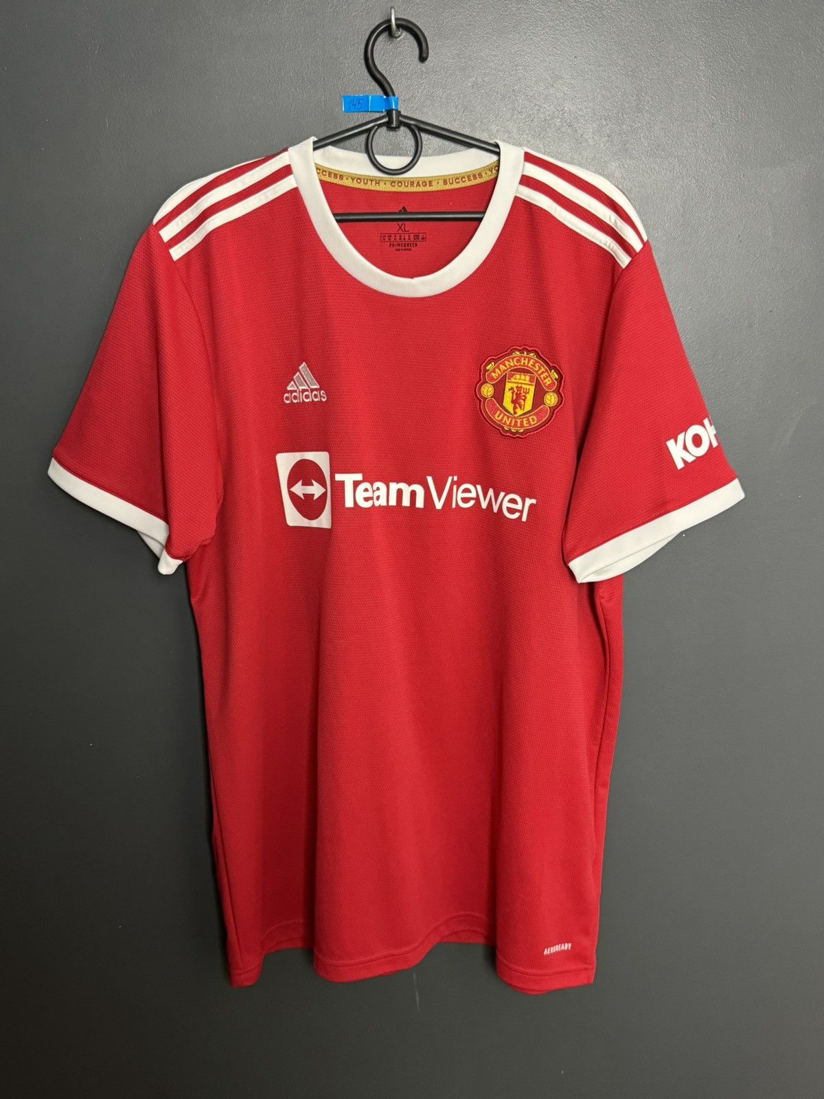 Adidas Manchester United 21/22 Home Ronaldo Football Jersey Size US XL / EU 56 / 4 - 2 Thumbnail