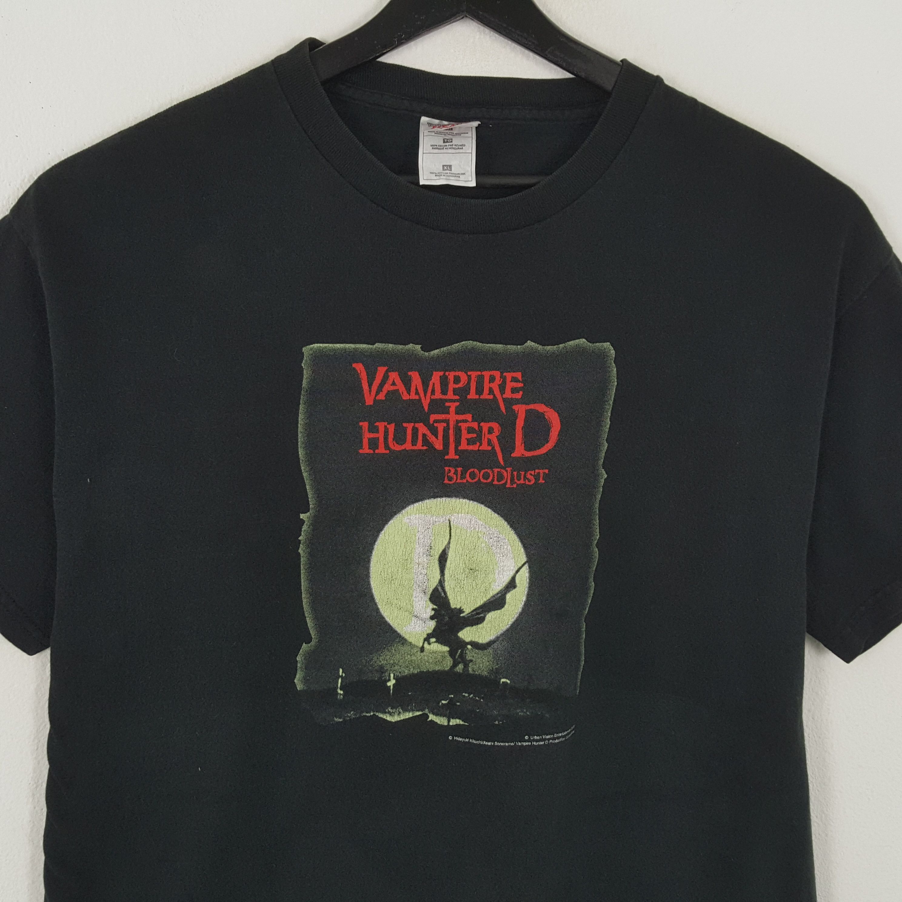 Anime × Vintage VAMPIRE HUNTRES D BLOODLUST Anime Vintage Tshirt Size US XL / EU 56 / 4 - 2 Thumbnail