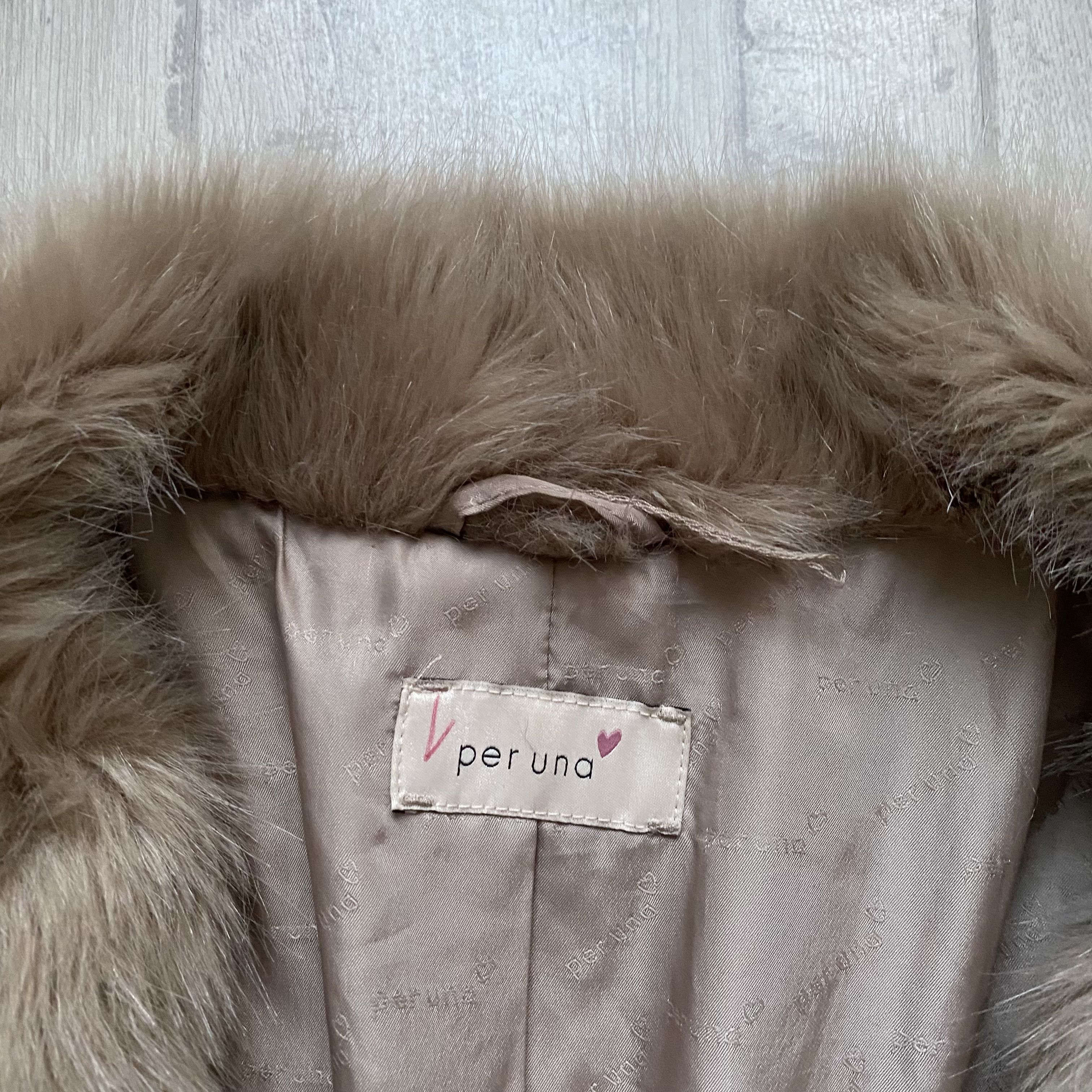 Hysteric Glamour Vintage 2000s Y2K Faux fur coat Japanese Avant-garde Size M / US 6-8 / IT 42-44 - 10 Thumbnail