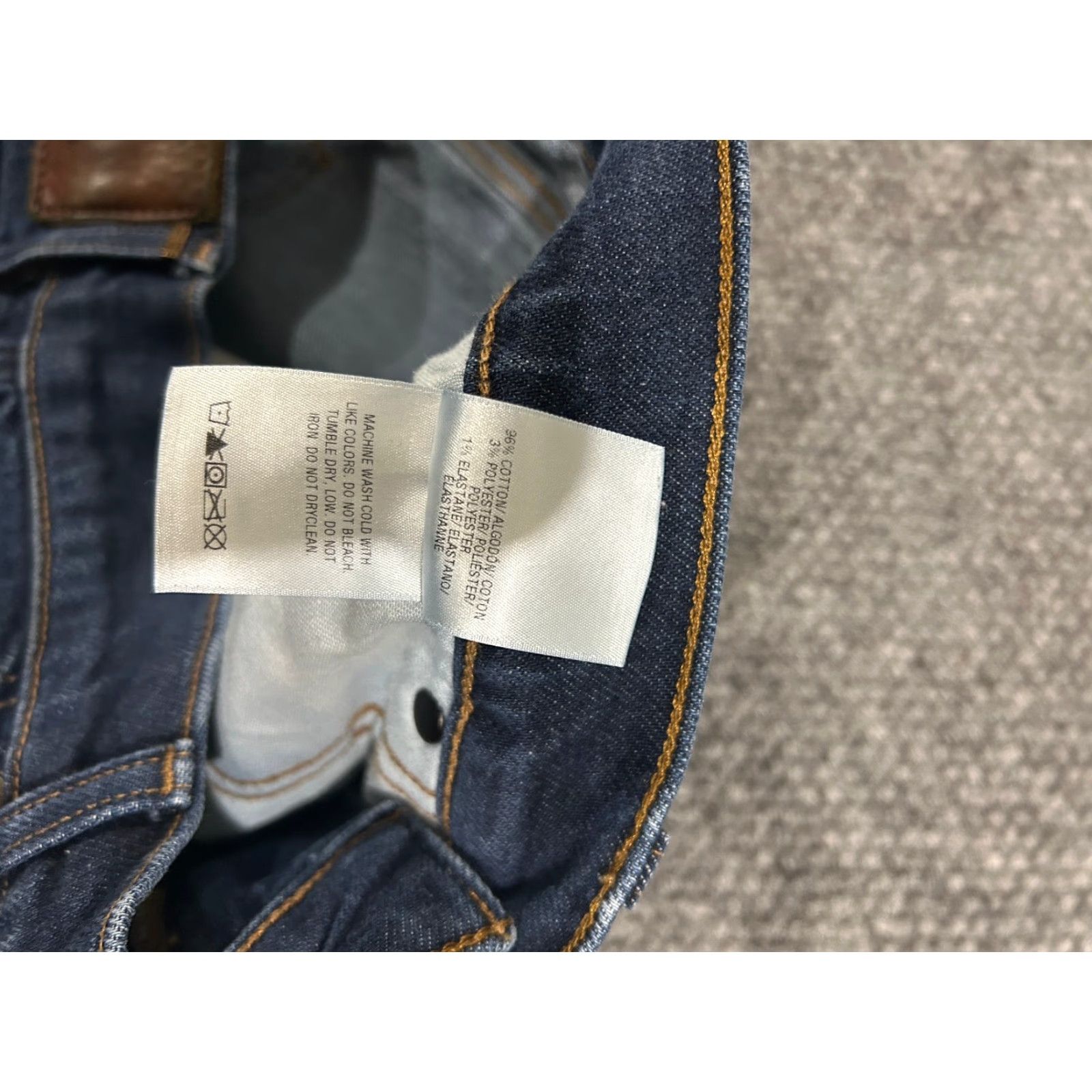 Hudson Hudson Jeans Mens 32x32 Denim Skinny Jeans Stretch 5-Pocket Blue Dark Wash Pants Regular Men's Slim Waist 32 Inseam 32 Size US 32 / EU 48 - 6 Thumbnail