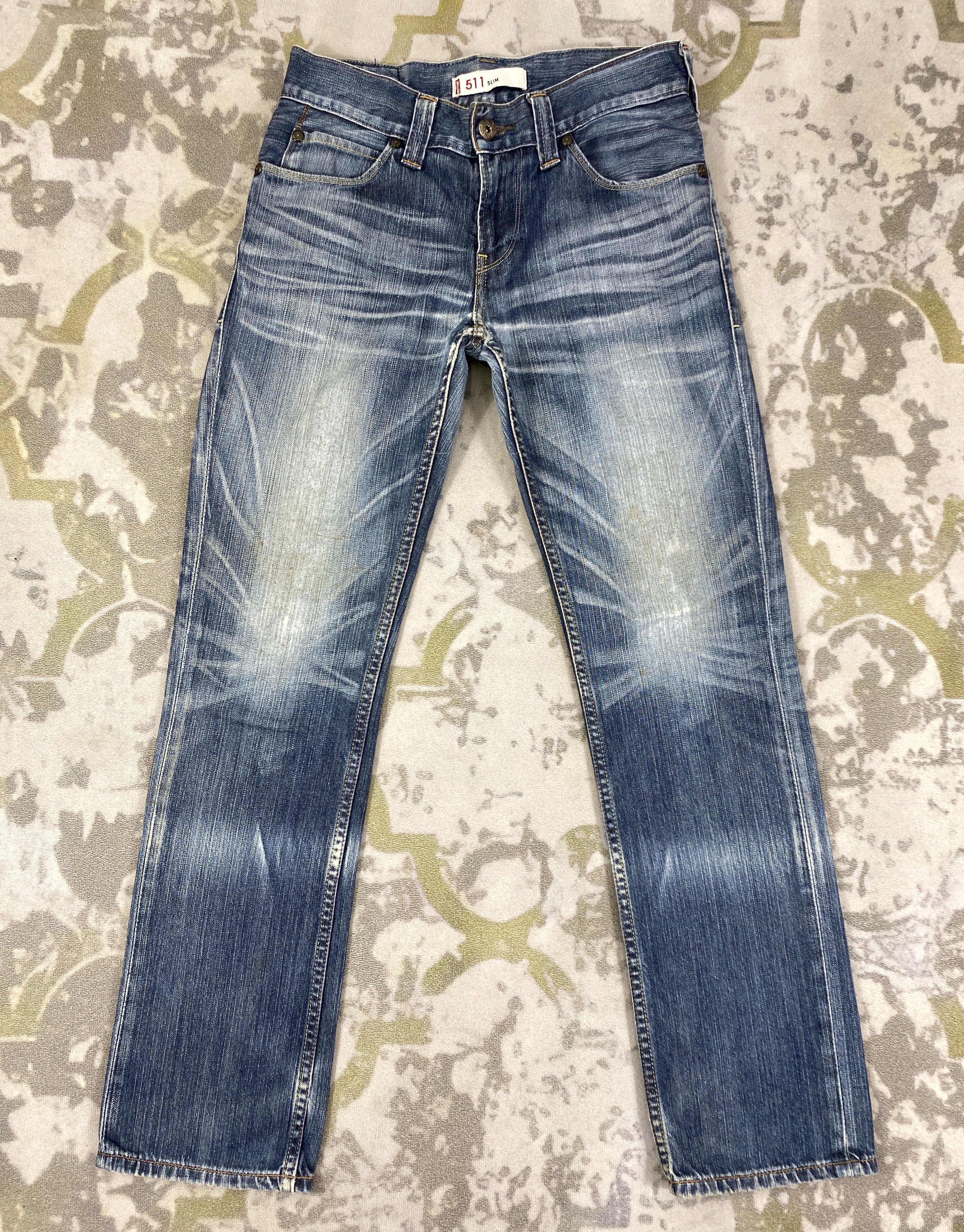 Levi's Vintage Clothing Vintage Levis 511 Jeans 32x31.5 - JN2976 Size US 32 / EU 48 - 1 Thumbnail