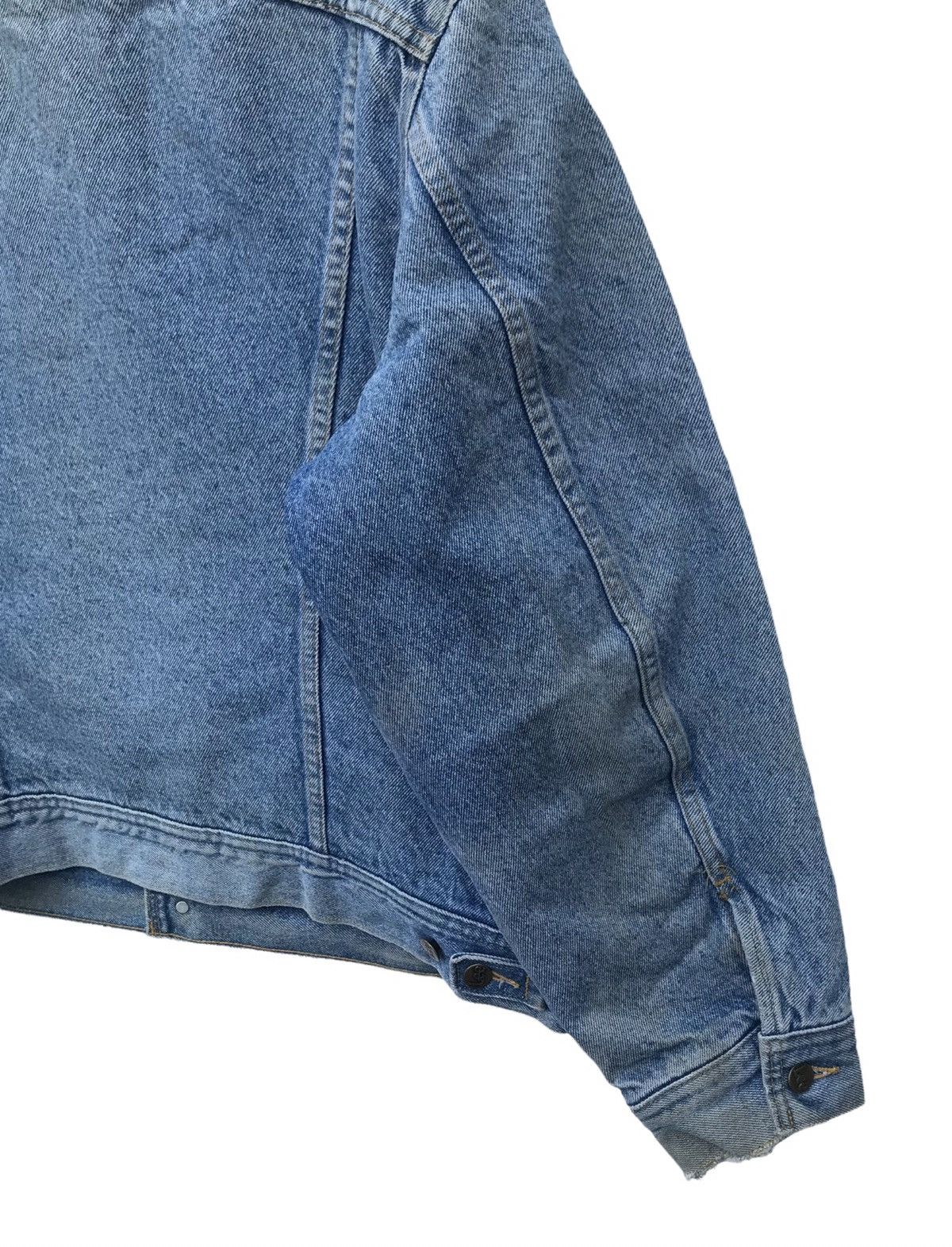 Lee Vintage Lee Storm Rider Distressed Faded Sherpa Trucker Size US L / EU 52-54 / 3 - 11 Thumbnail