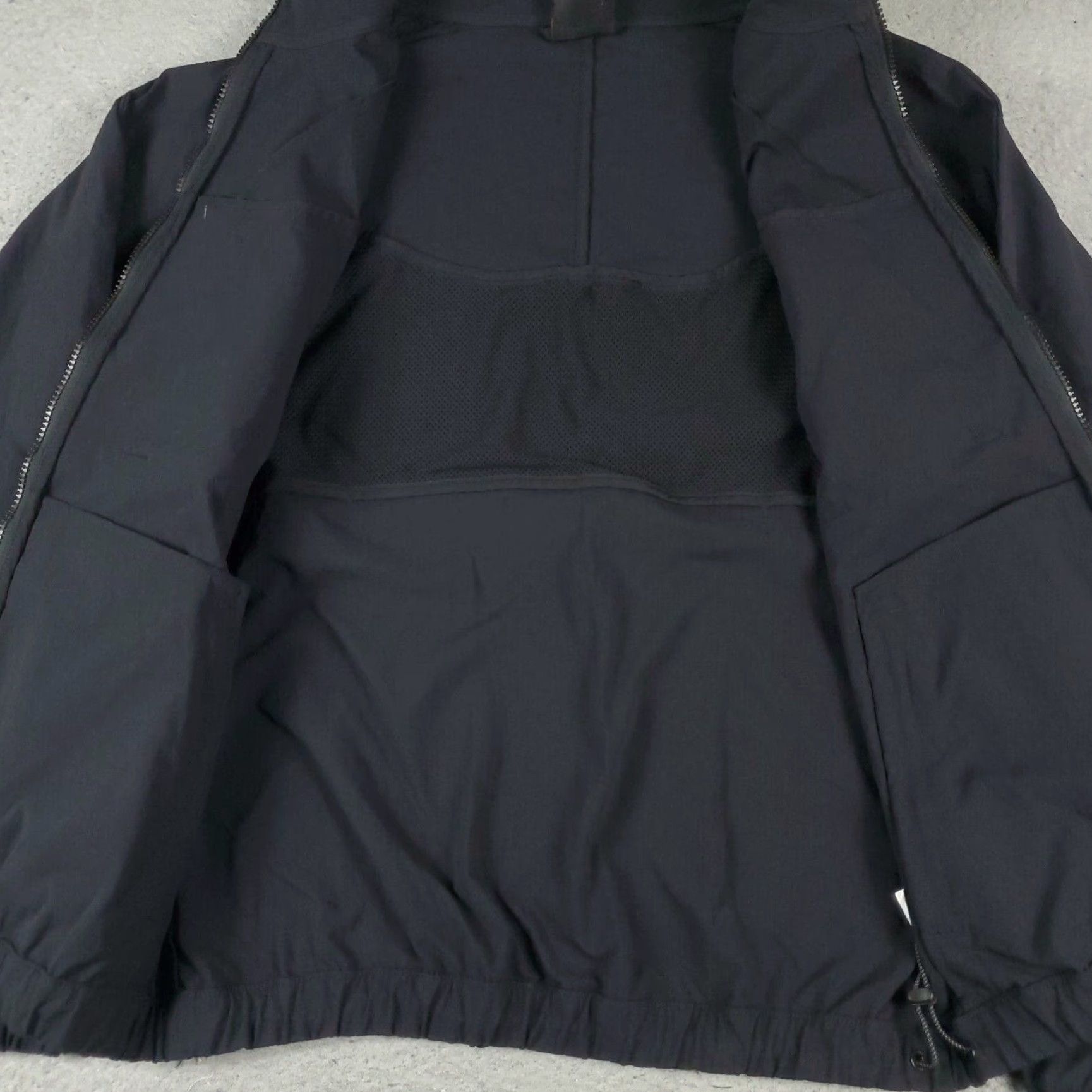 Jordan Brand Jordan Jacket Mens Small Black Zipper Pockets Loose Fit Engineered Statement Size US S / EU 44-46 / 1 - 5 Thumbnail