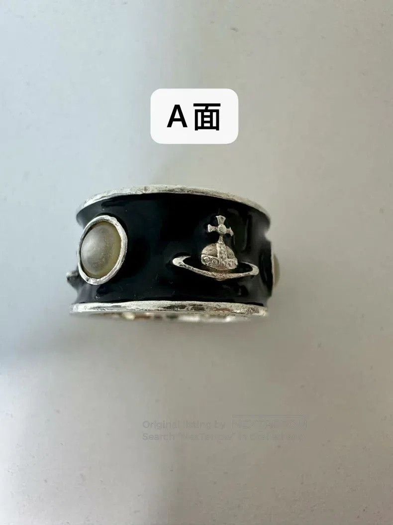 Vivienne Westwood Vivienne Westwood Saturn king ring Size ONE SIZE - 1 Thumbnail