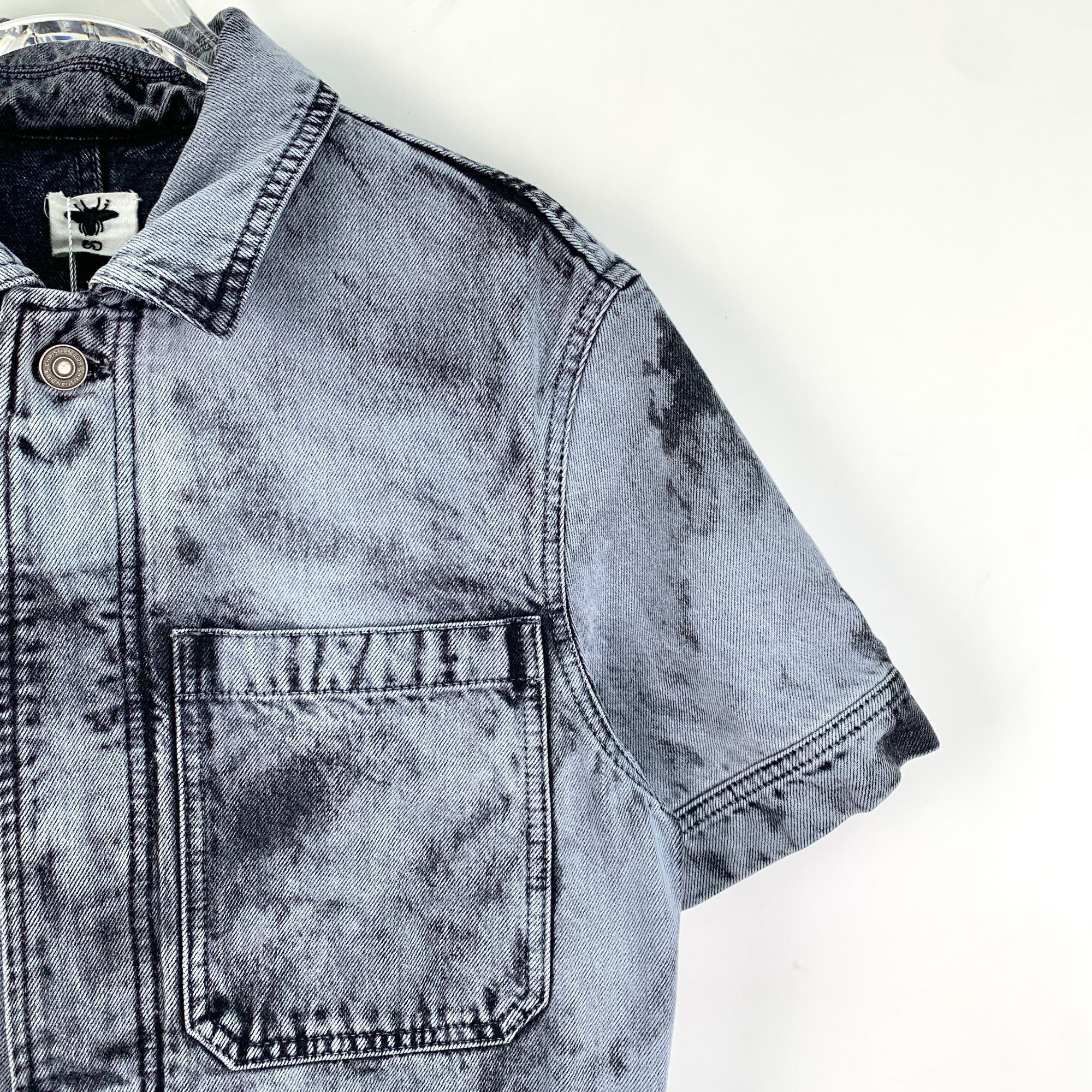 Dior Christian Dior Blue Ink-Wash Tie-Dye Cotton Denim Jumpsuit X Size XS / US 0-2 / IT 36-38 - 6 Thumbnail