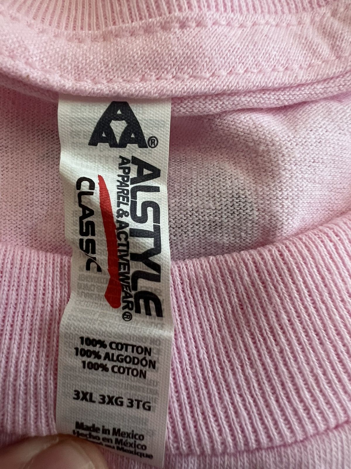 The Hundreds THE HUNDREDS BAR LOGO T-SHIRT PINK SZ 3XL Size US XXL / EU 58 / 5 - 2 Thumbnail