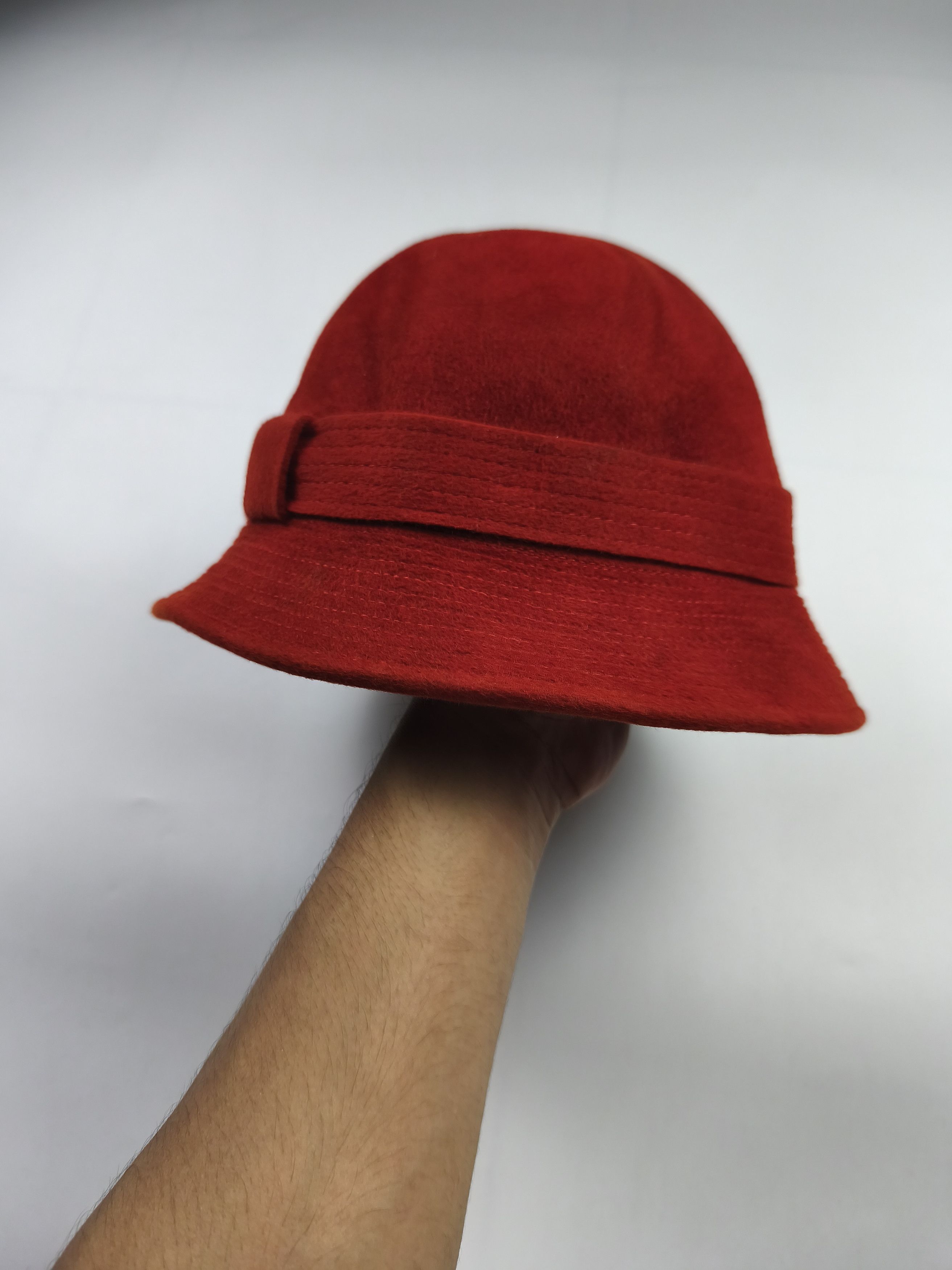 Hermes Hermes rabbit felt cloche hat Size ONE SIZE - 1 Thumbnail