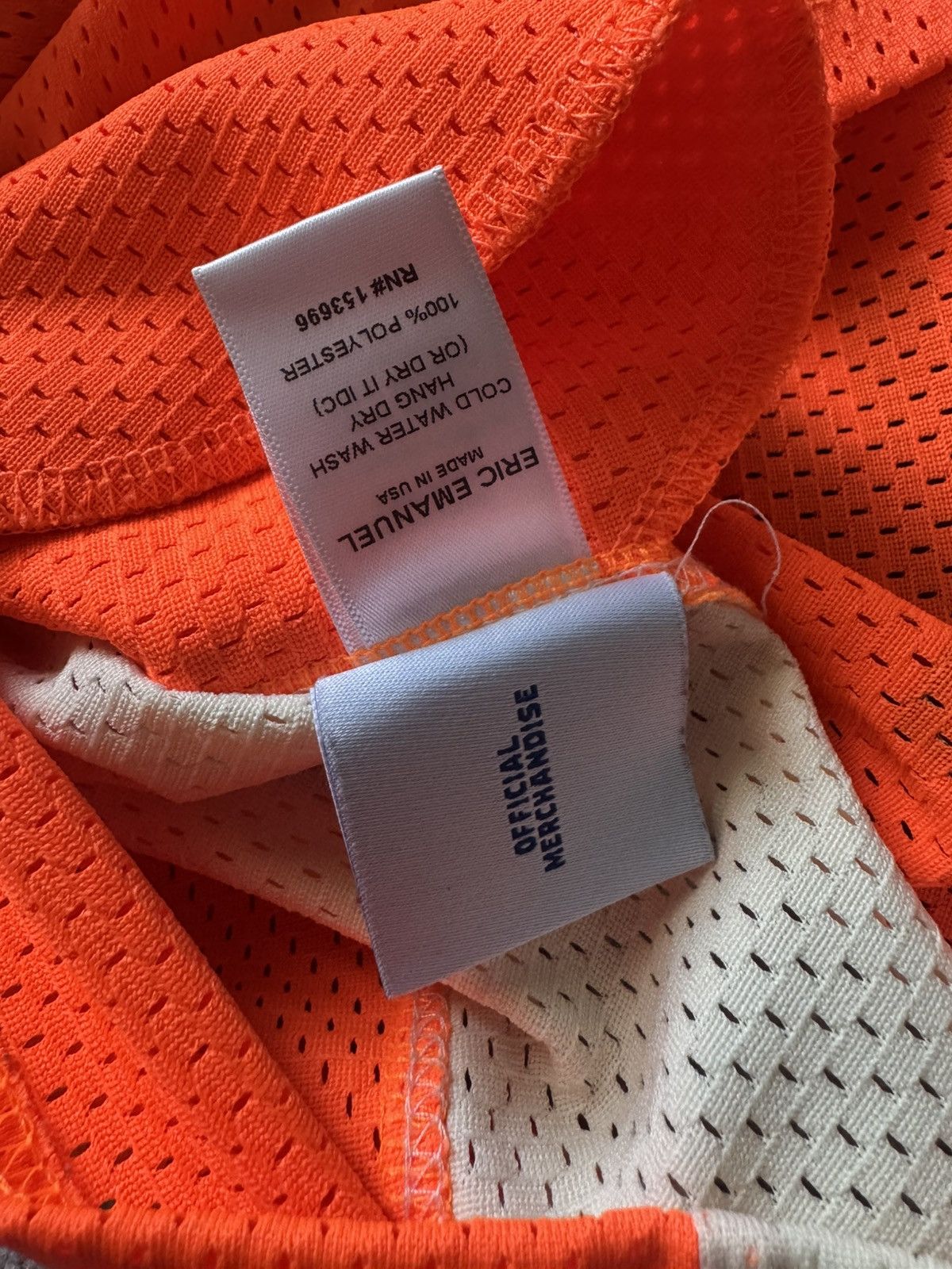 Eric Emanuel EE Neon Orange & Creme Shorts Size US 34 / EU 50 - 5 Thumbnail