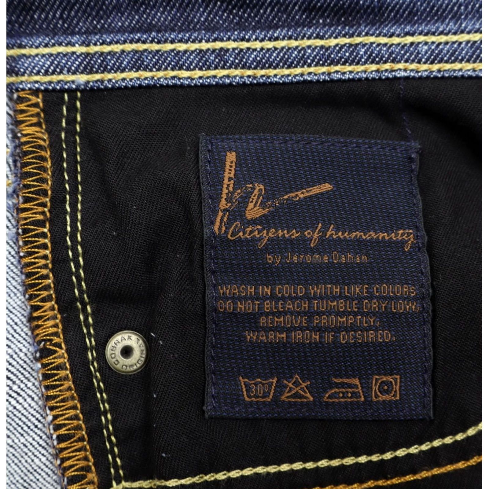 Citizens Of Humanity Citizens of Humanity Jeans Flared 29 Regular Blue Cotton Elastane 5-Pocket Rise 7" Inseam 27.5" Vintage No Women XS-XL? (Oops) Size ONE SIZE - 7 Thumbnail