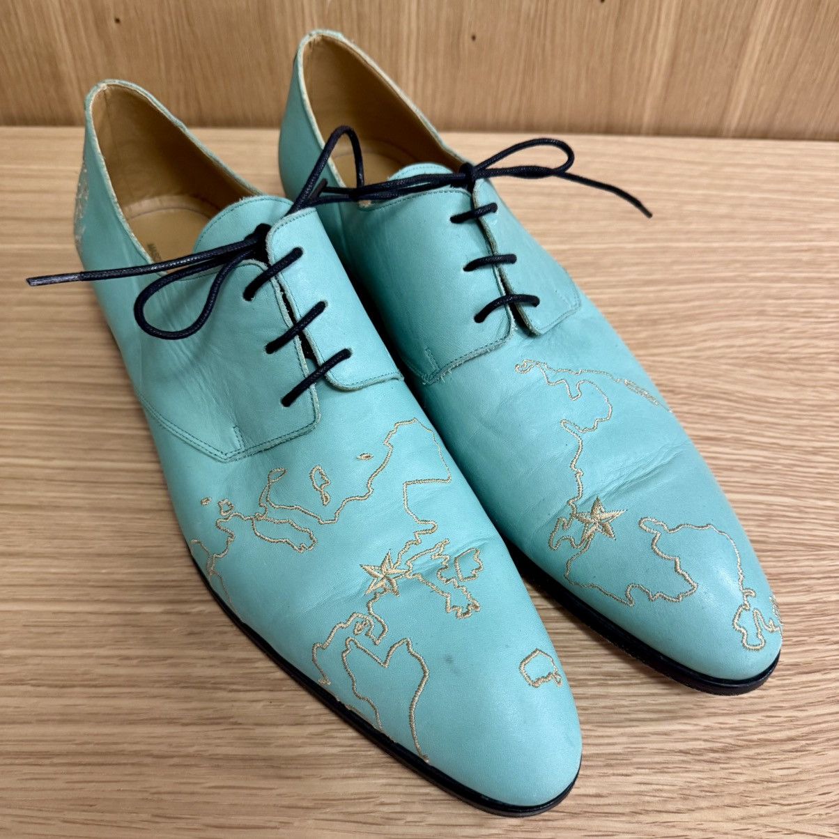 Other Mascolori x Hotel New York Limited Edition Mint Green Derby Size US 12 / EU 45 - 2 Thumbnail