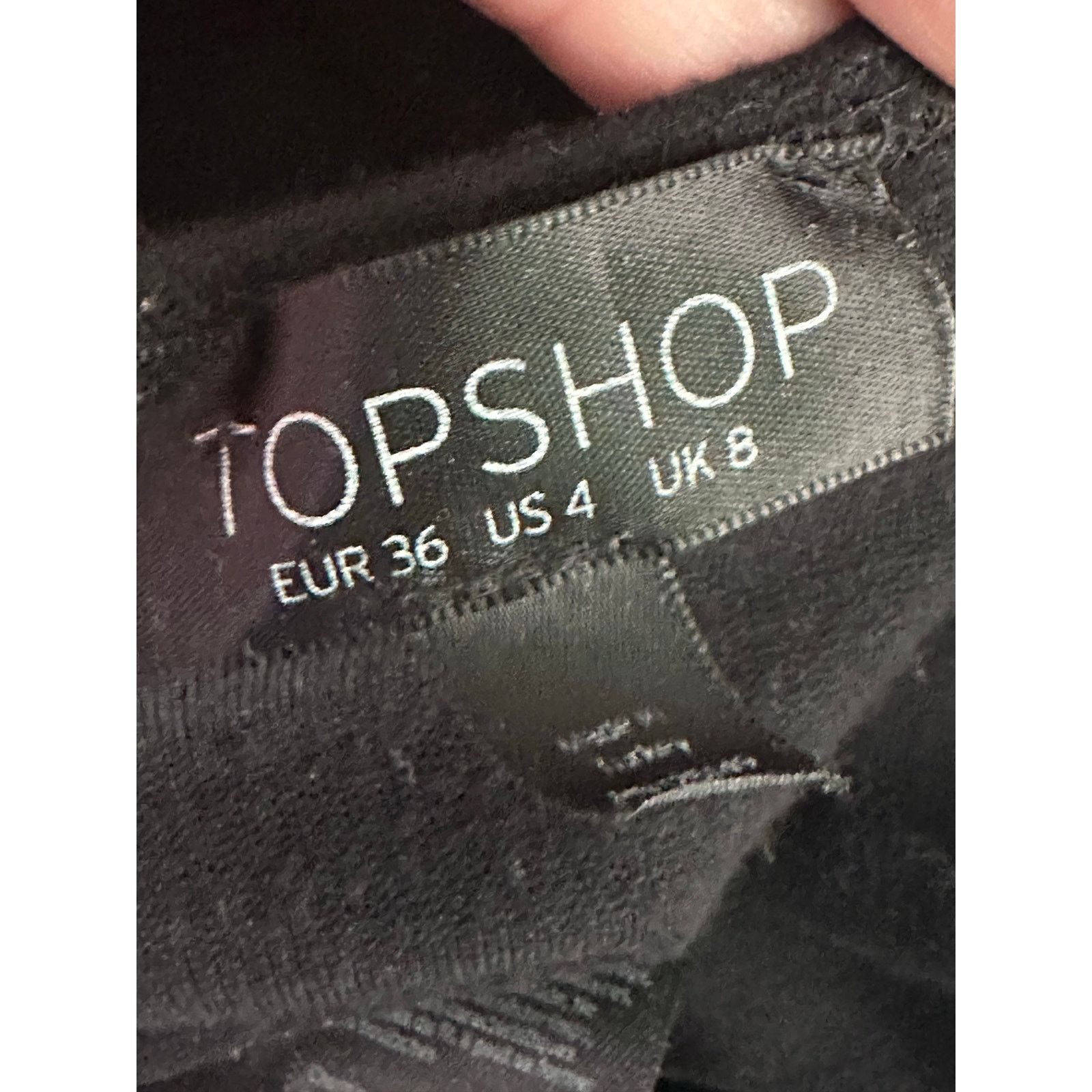 Topshop Topshop black sleeveless bodysuit size 4 Size S / US 4 / IT 40 - 3 Thumbnail