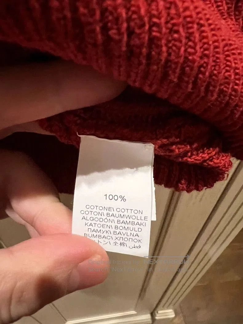 Brunello Cucinelli Brunello Cucinelli Red Sweater. Size US XL / EU 56 / 4 - 3 Thumbnail