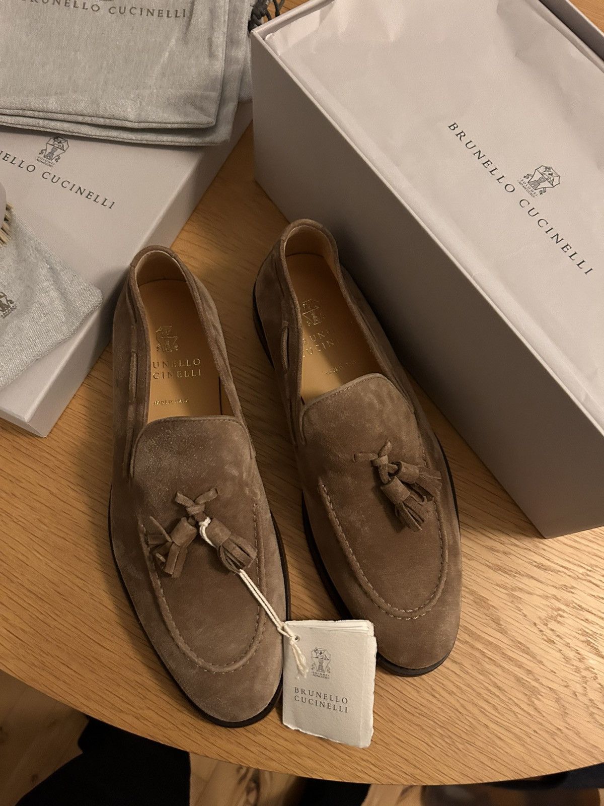 Brunello Cucinelli Brunello Cucinelli Tassel Loafers Size US 8 / EU 41 - 13 Thumbnail