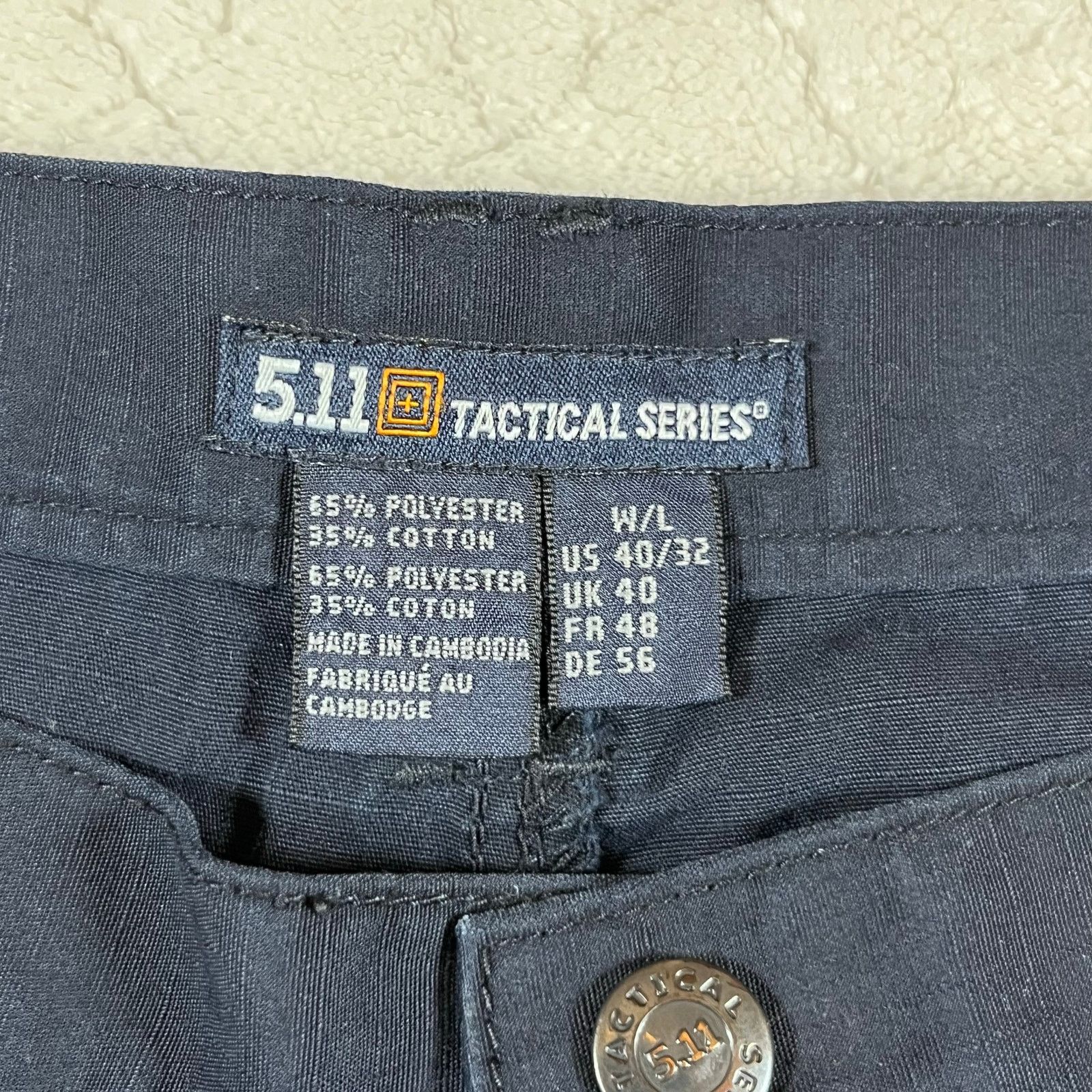 5.11 5.11 Tactical Series Taclite Jean-Cut Rip-Stop Pants Navy Size US 40 / EU 56 - 3 Thumbnail