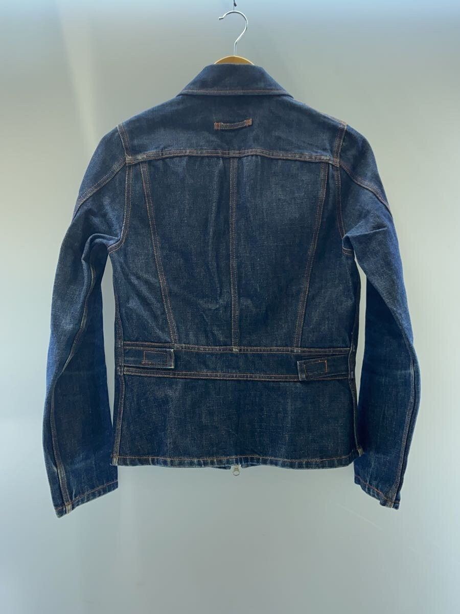 Jean Paul Gaultier Contrast Stitch Panel Zip Denim Jacket Size S / US 4 / IT 40 - 2 Thumbnail