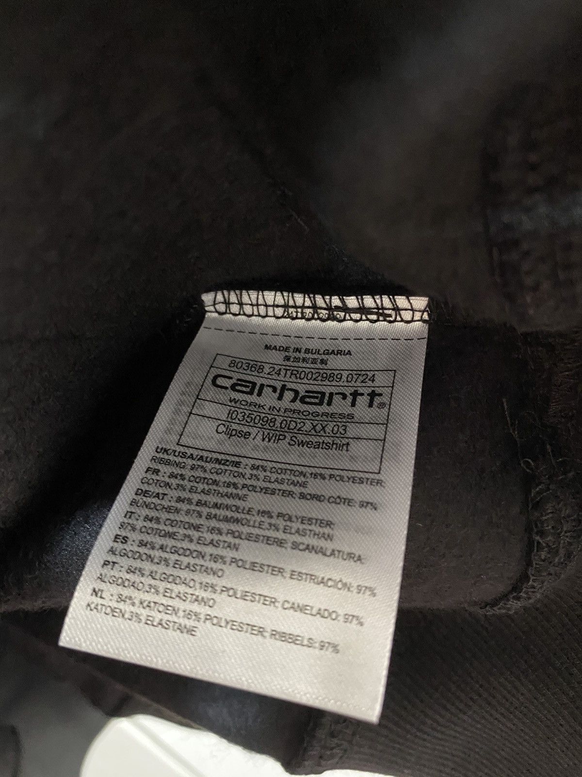 Carhartt Wip Carhartt WIP x Clipse Let God Sort'em Out sweatshirt XL new Size US XL / EU 56 / 4 - 10 Thumbnail