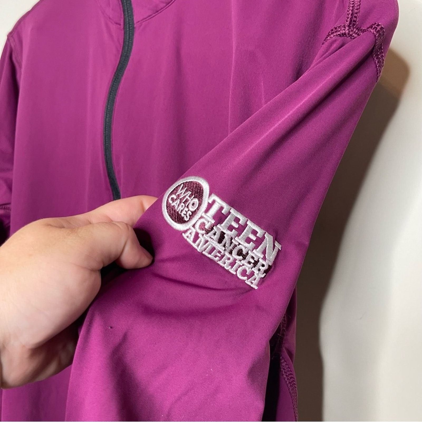 Grenson Greyson Tate Mockneck Quarter-Zip in meadow sweet purple M Size US M / EU 48-50 / 2 - 5 Thumbnail