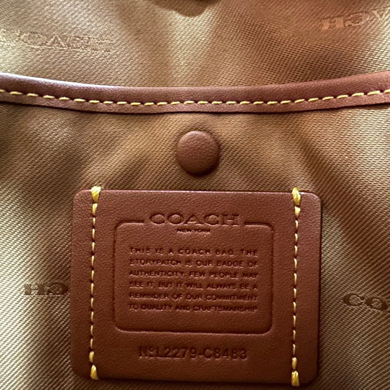 Coach Coach Polished Pebble Leather Crossbody Bag C8483 Size ONE SIZE - 6 Thumbnail