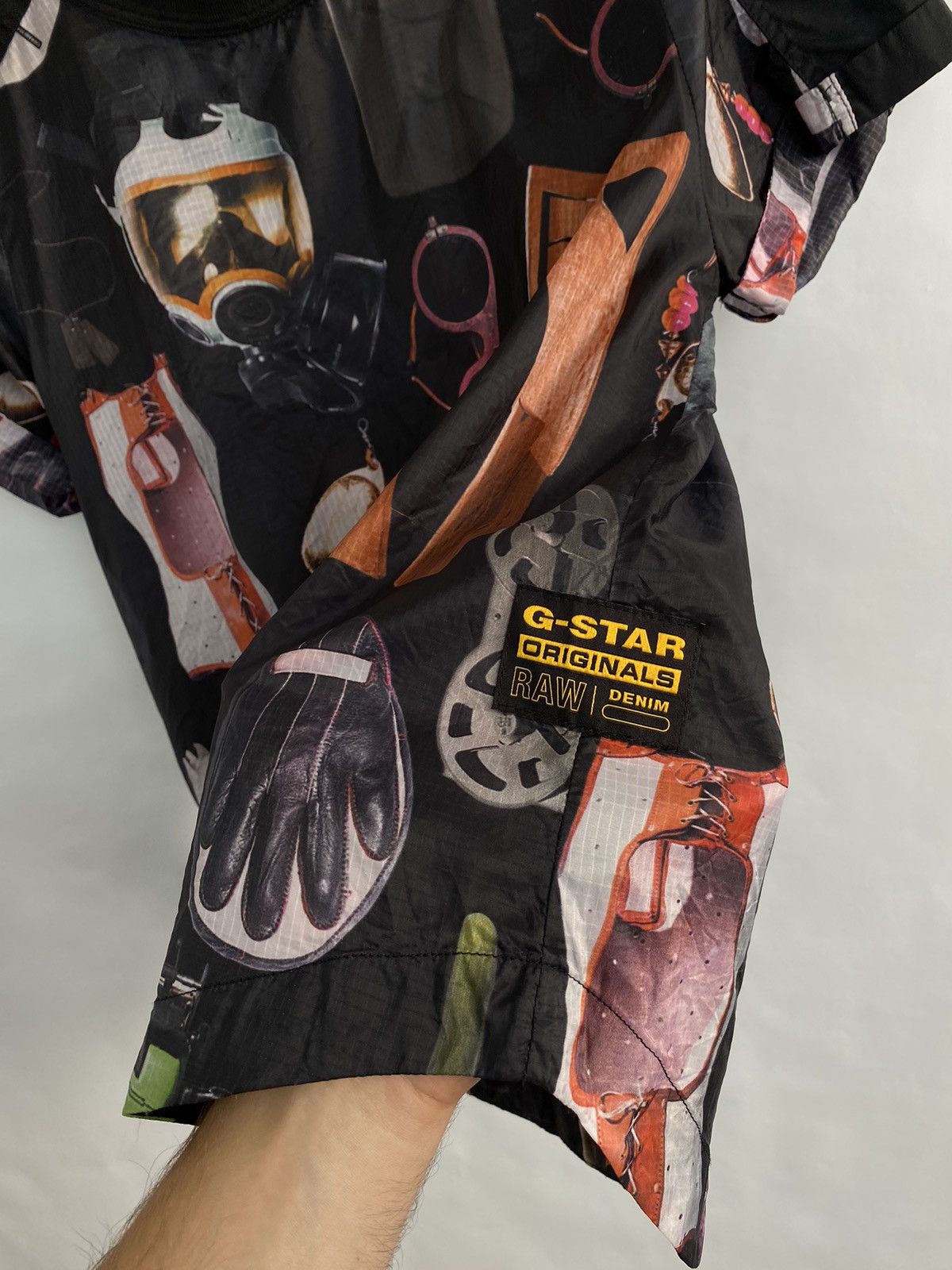 G-Star G Star Raw Nylon BDSM women t-shirt Y2K cw21 hype rare retro Size S / US 4 / IT 40 - 5 Thumbnail