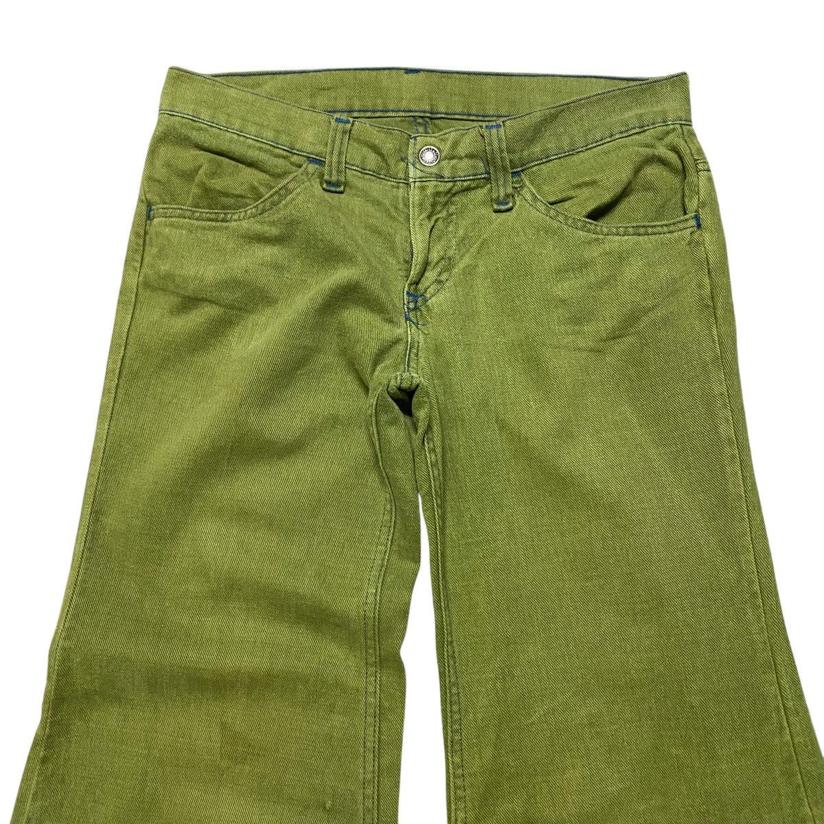 Levi's Vintage 60s Levis Super Flare Jeans Low Rise Size US 29 - 3 Thumbnail
