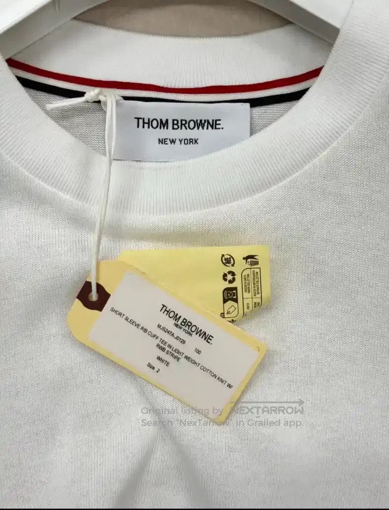 Thom Browne Thom Browne Short-sleeve T-shirt Size US M / EU 48-50 / 2 - 5 Thumbnail