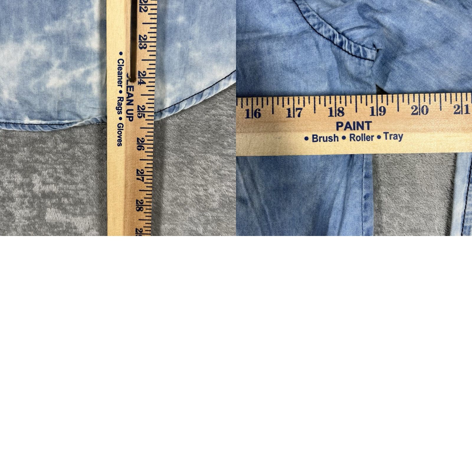 Vintage Toska Shirt Women Medium Long Sleeve Button-Up Blue 100% Cotton Classic/Fitted Sleeve Casual Business Workwear Size M / US 6-8 / IT 42-44 - 9 Thumbnail